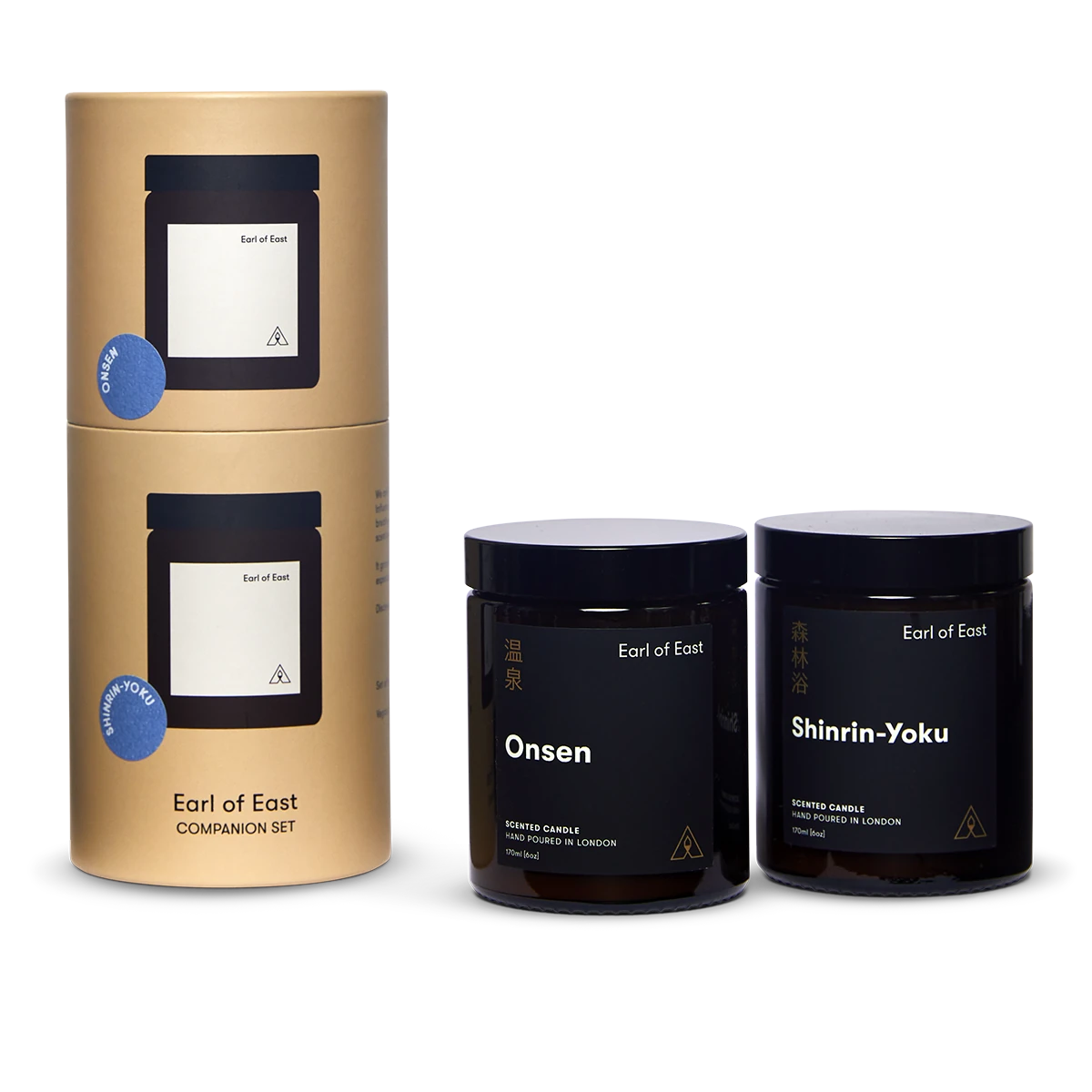 'Ritualistic' Candle Companion Set - Onsen + Shinrin-Yoku by Earl of East - Lifestory