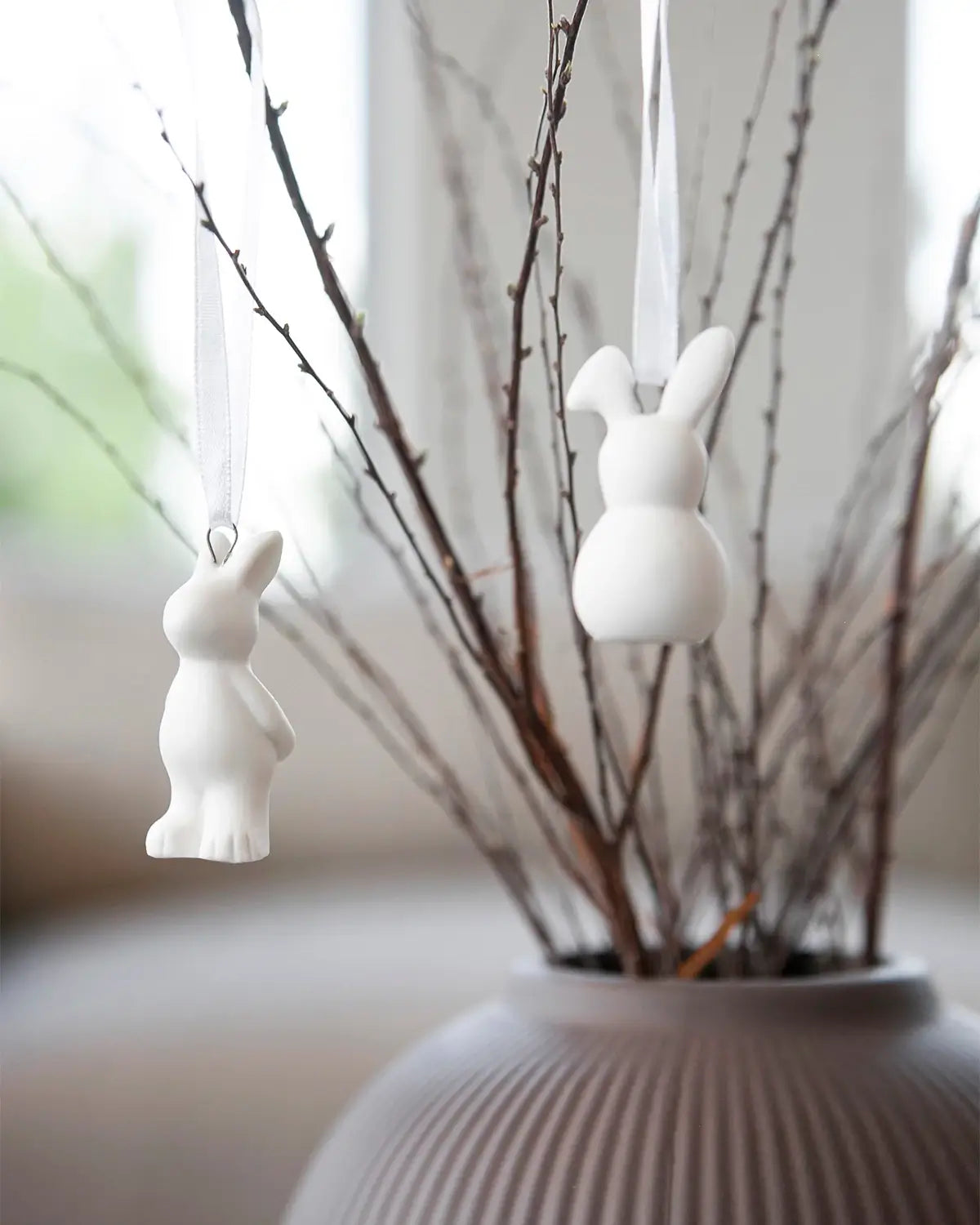 Ceramic Hanging Easter Bunnies - Various Styles | by Storefactory - Lifestory