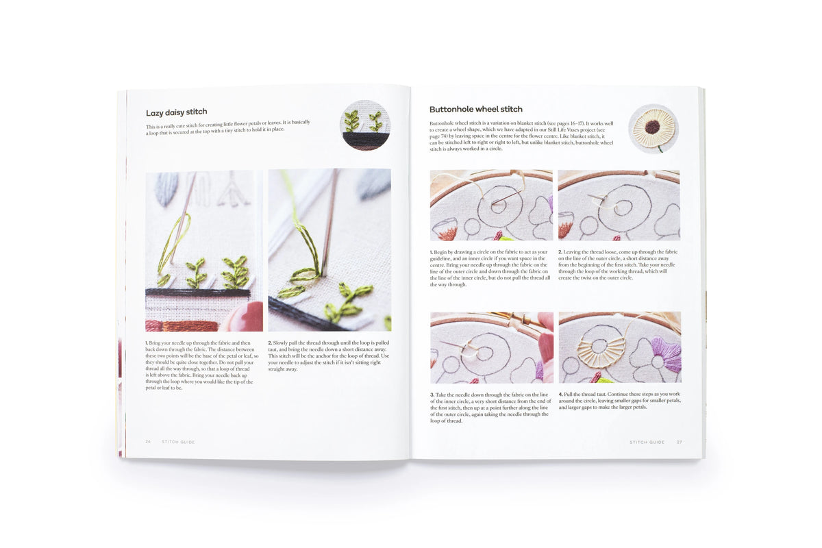 Embroidery: Learn In A Weekend | Craft Project Book