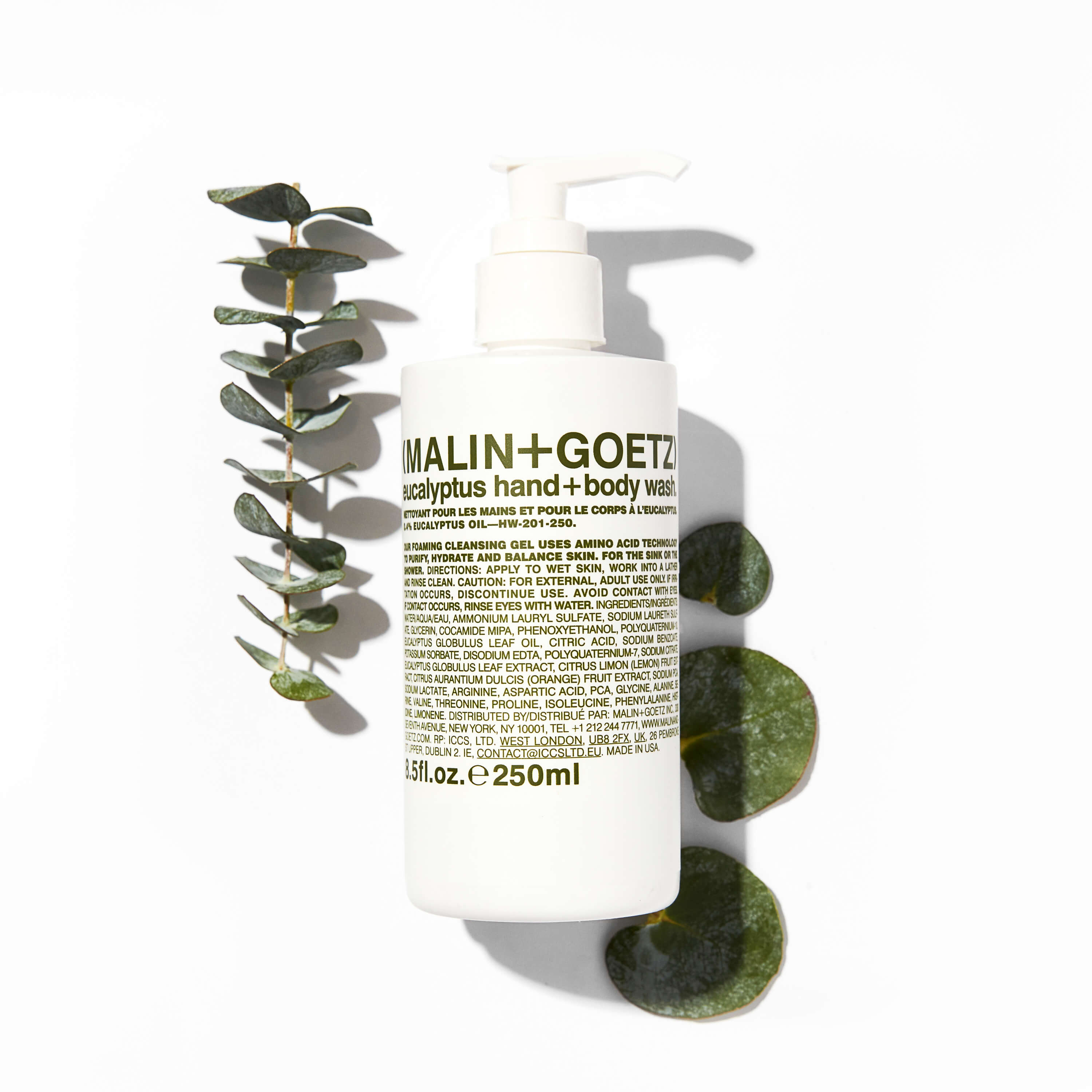 Eucalyptus Hand & Body Wash | Foaming Gel | by Malin+Goetz - Lifestory