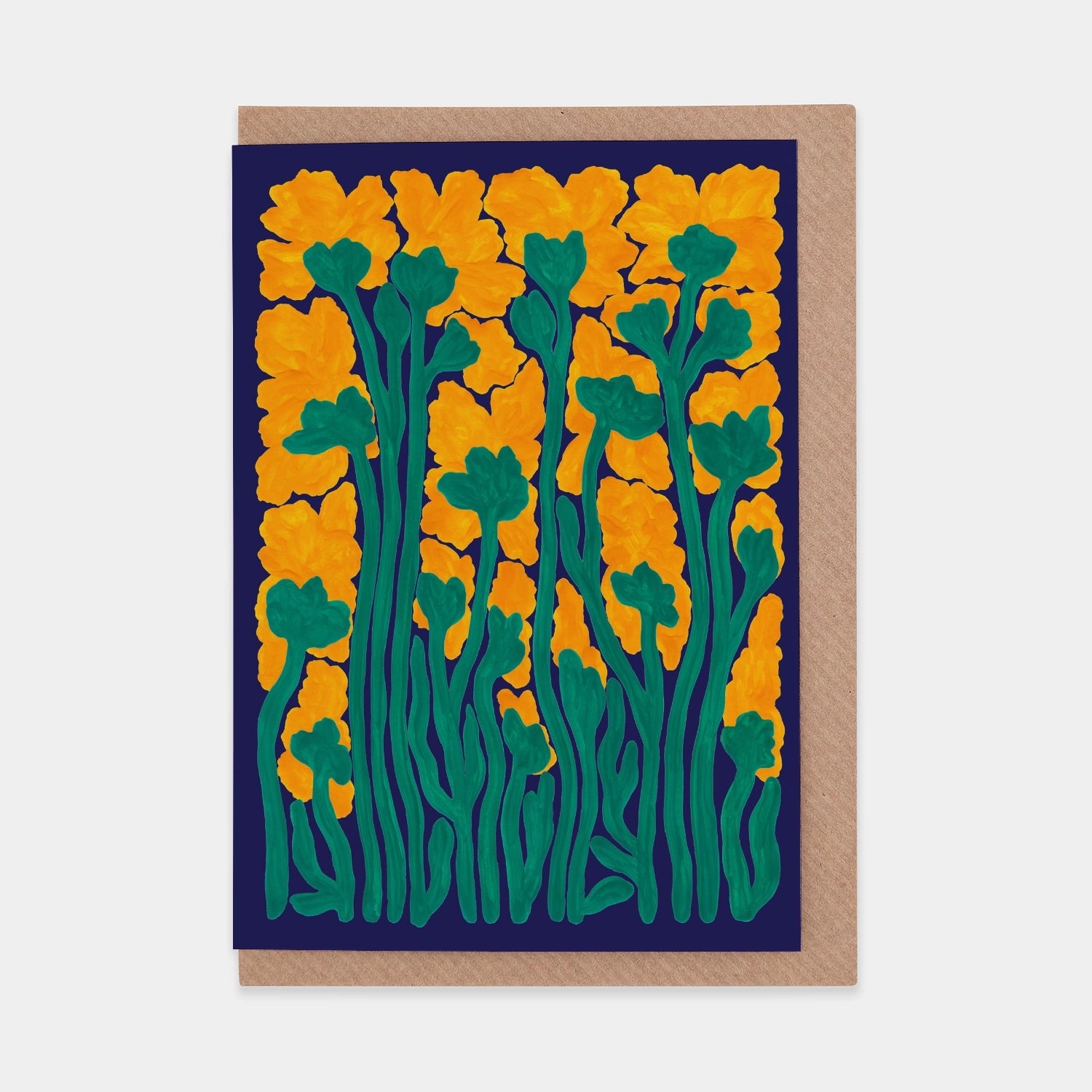 Cornflowers WWF Card by Liv Lee for Evermade