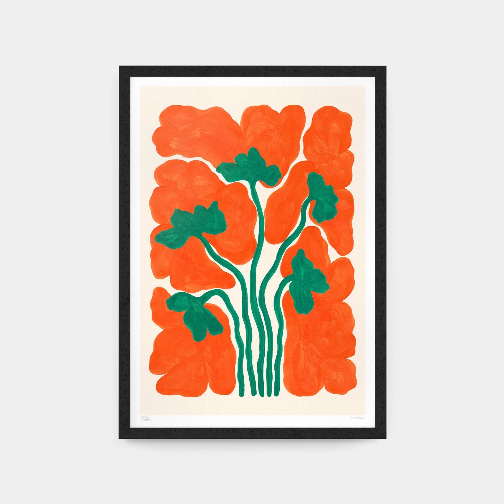 Poppies WWF Print - Unframed A4 | by Evermade - Lifestory