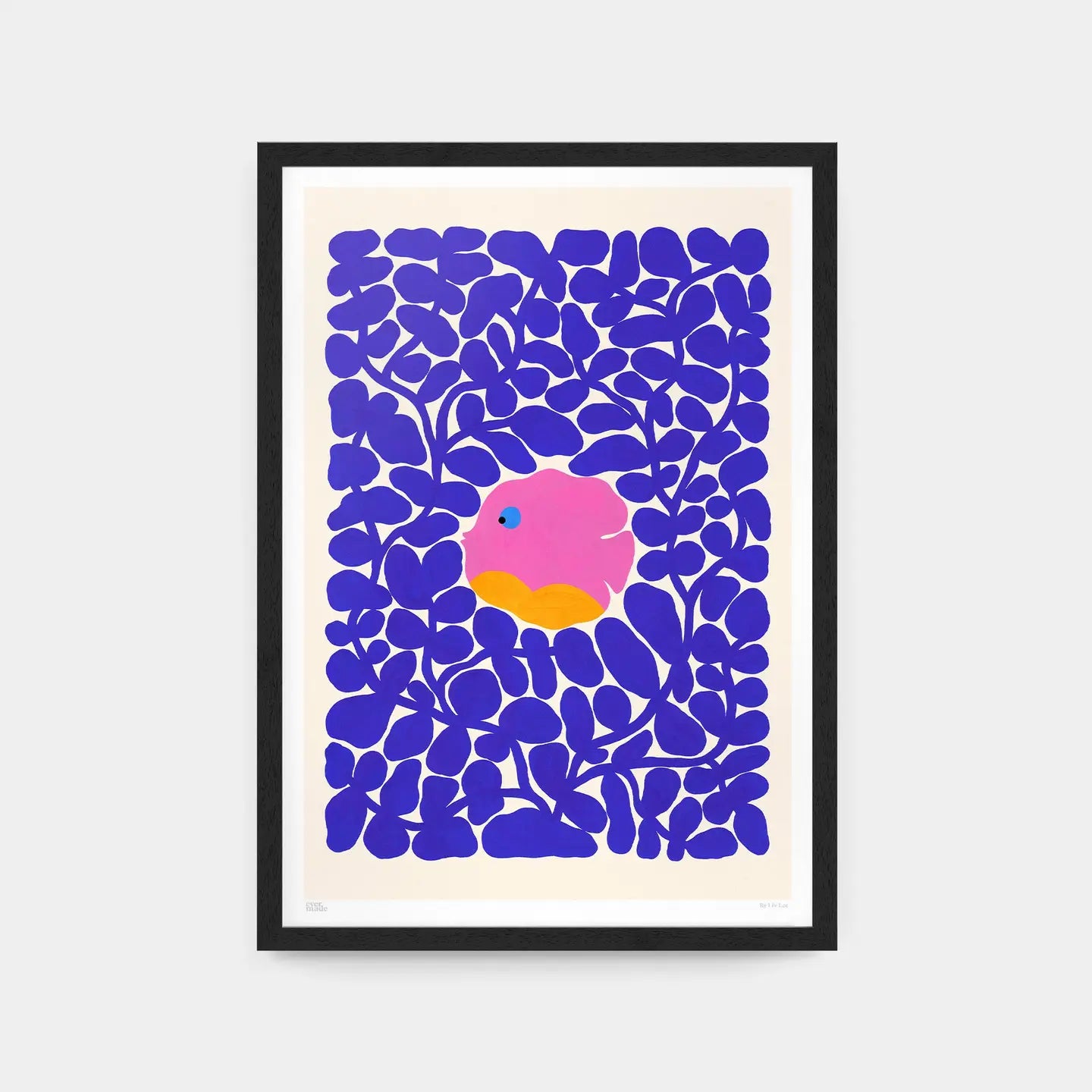 Seaweed & Fish WWF Print - Unframed A4 | by Evermade - Lifestory