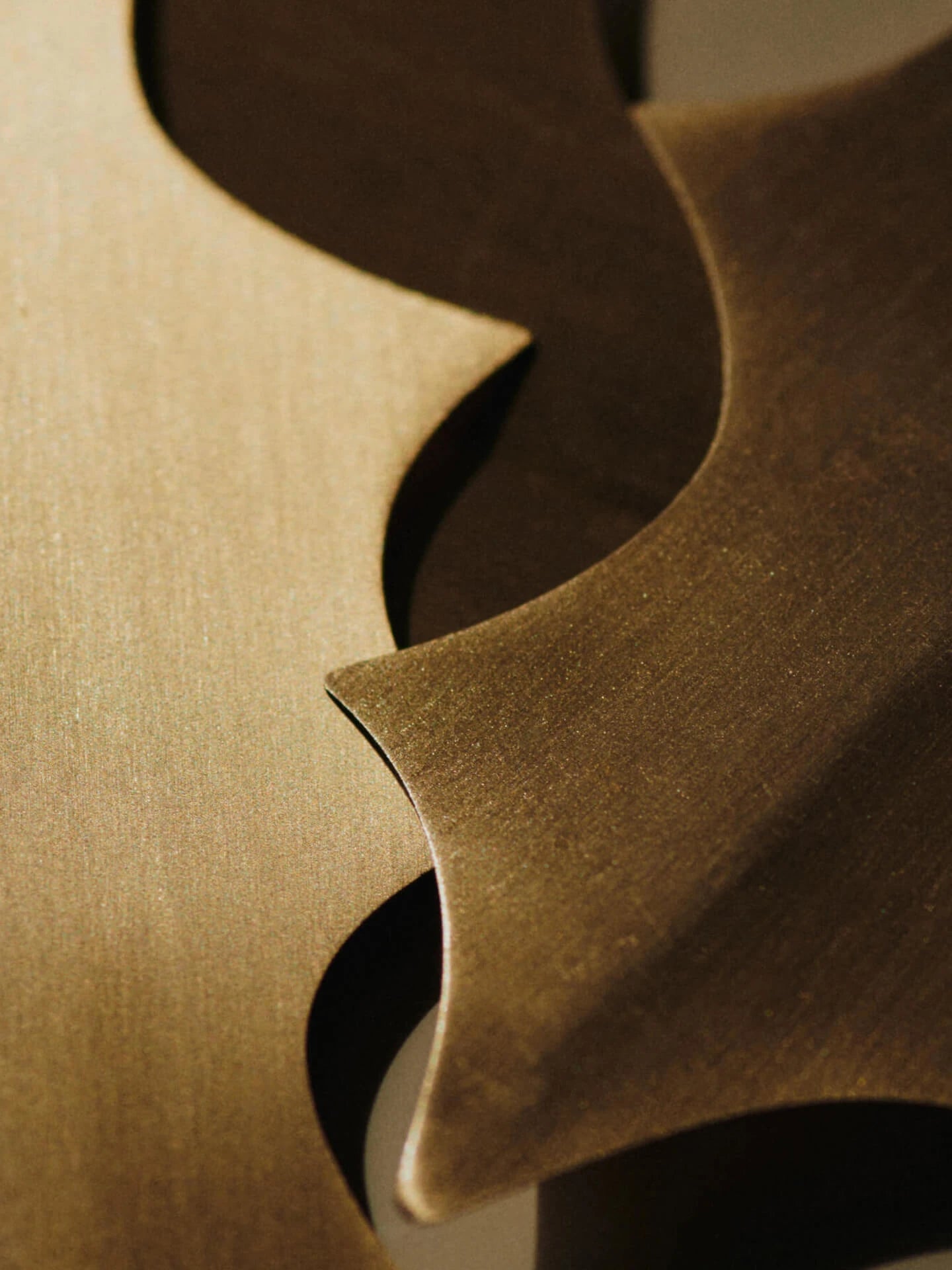 Ferm Living Set of 4 Brass Holly Leaf Ornaments - Lifestory