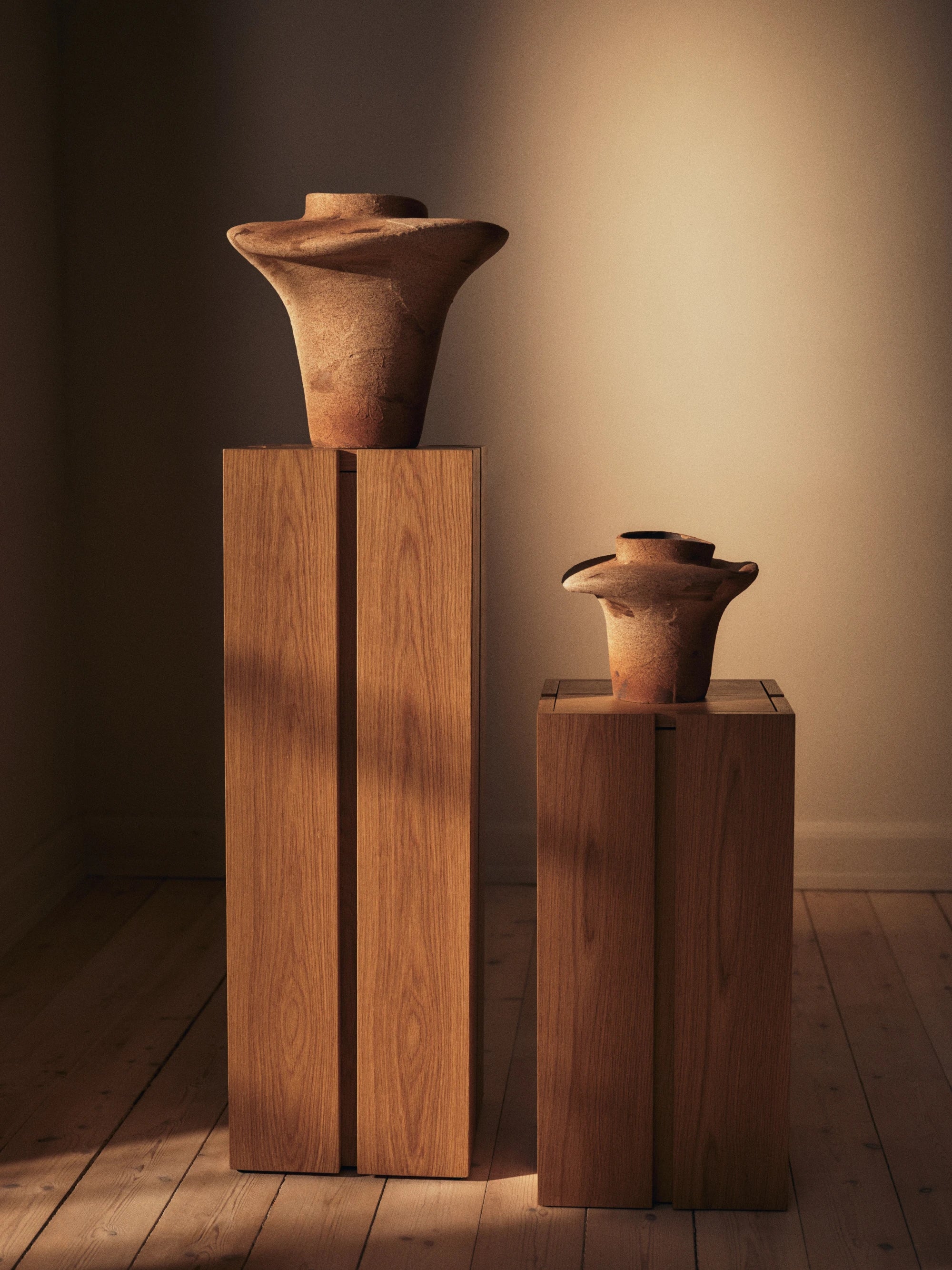 Ferm Living Evio Vase Small in Elm Green