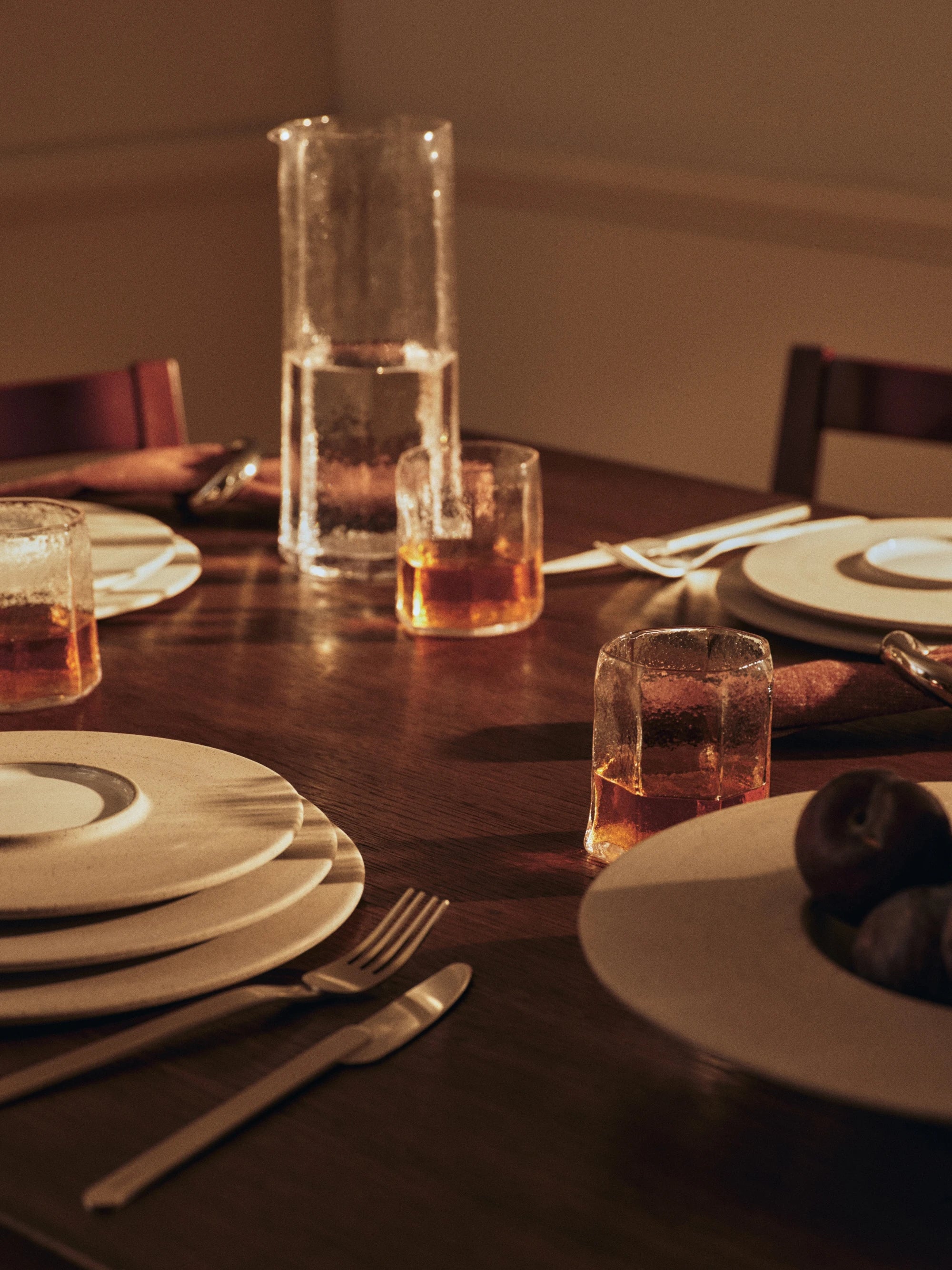Ferm Living Kiru Glasses Set of 2 in Clear - Lifestory