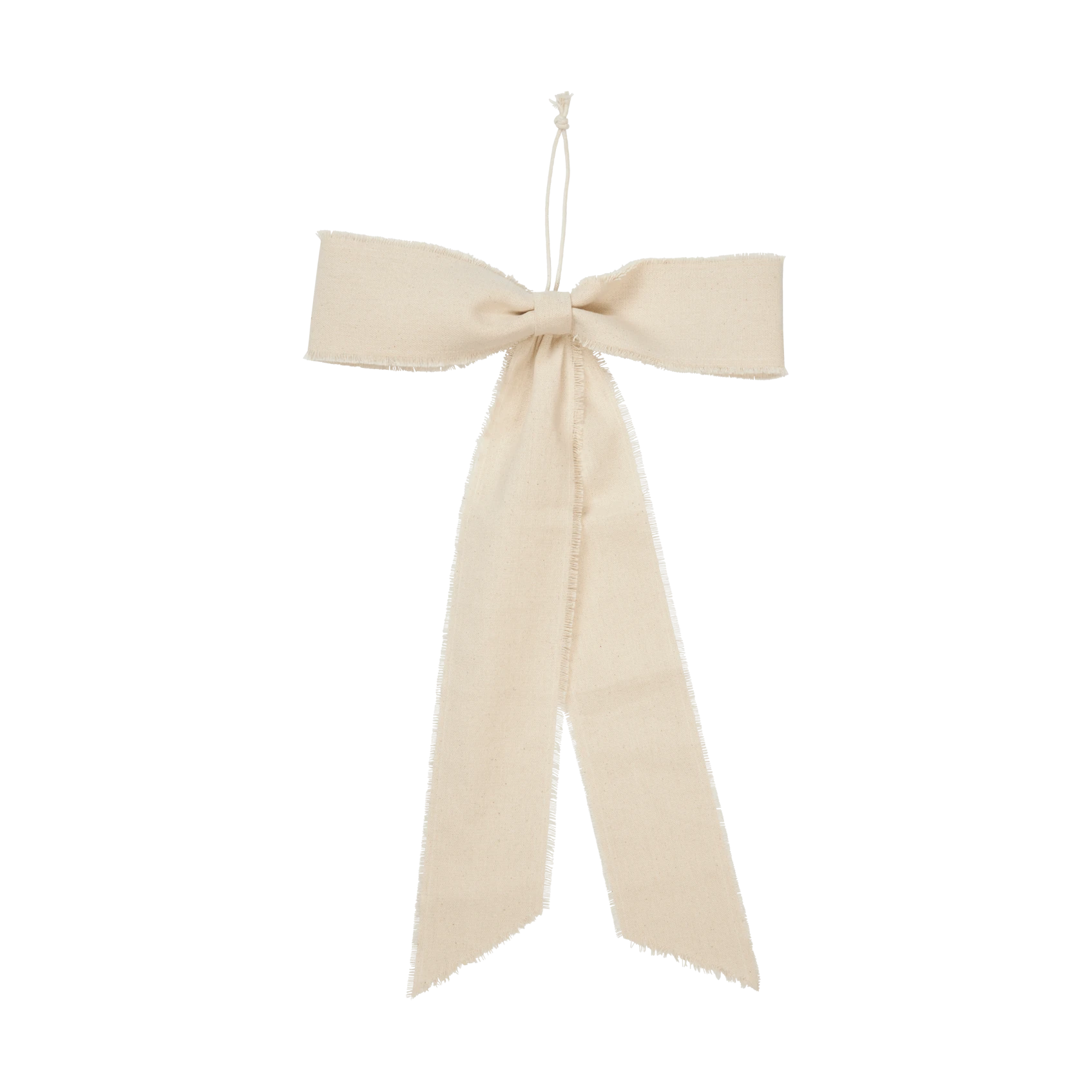 Ferm Living Large Bow Decoration in Natural - Lifestory