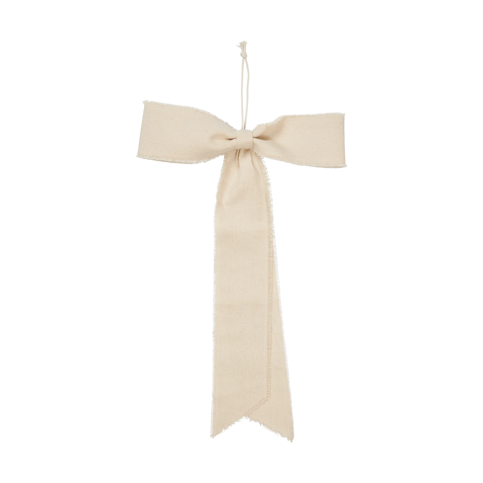 Ferm Living Large Bow Decoration in Natural - Lifestory