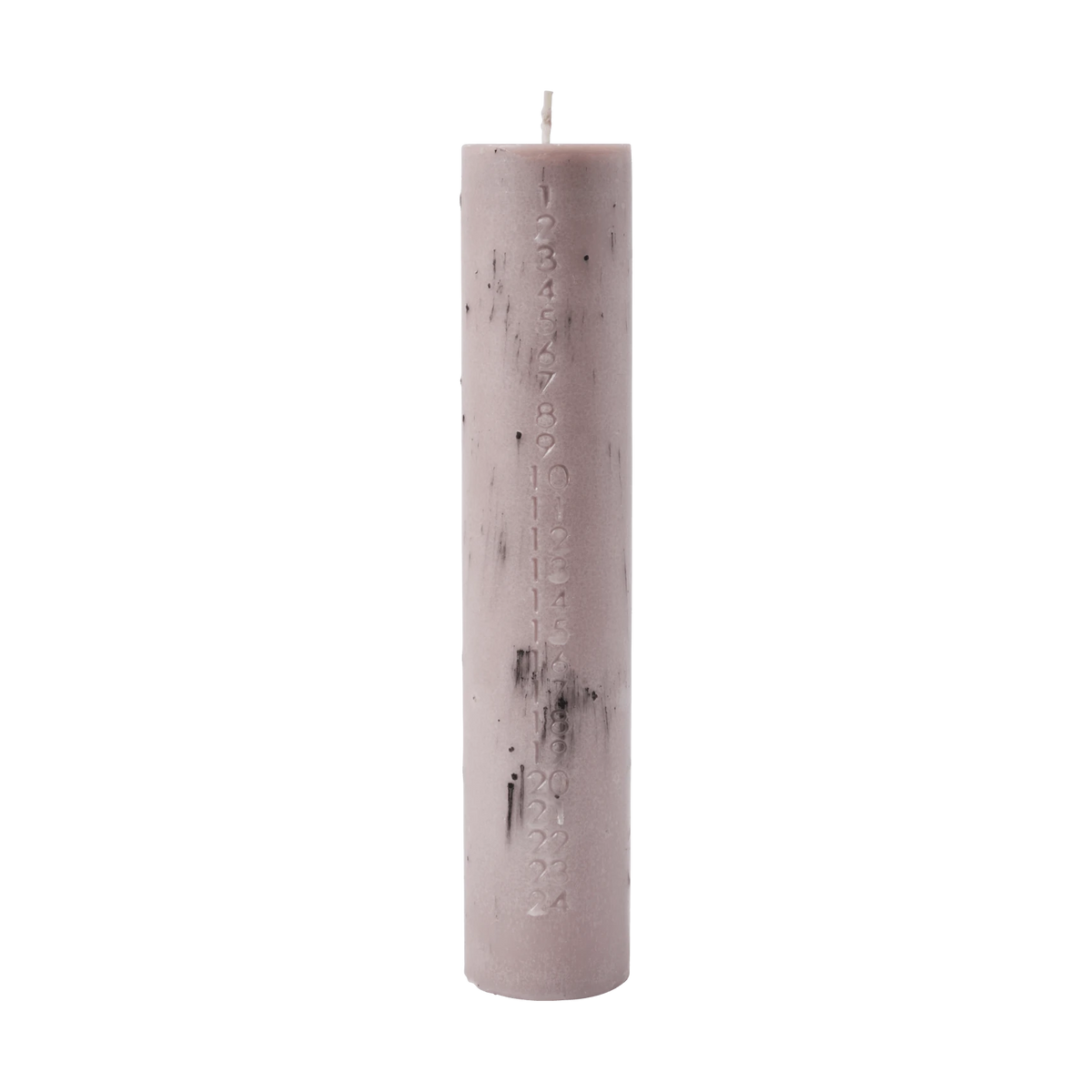 Mura advent candle by ferm living in Orchid colour