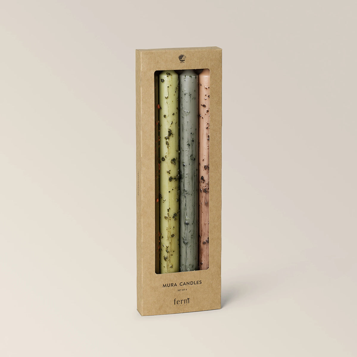 Ferm Living Mura Candles - Set of 4 in Various Colours