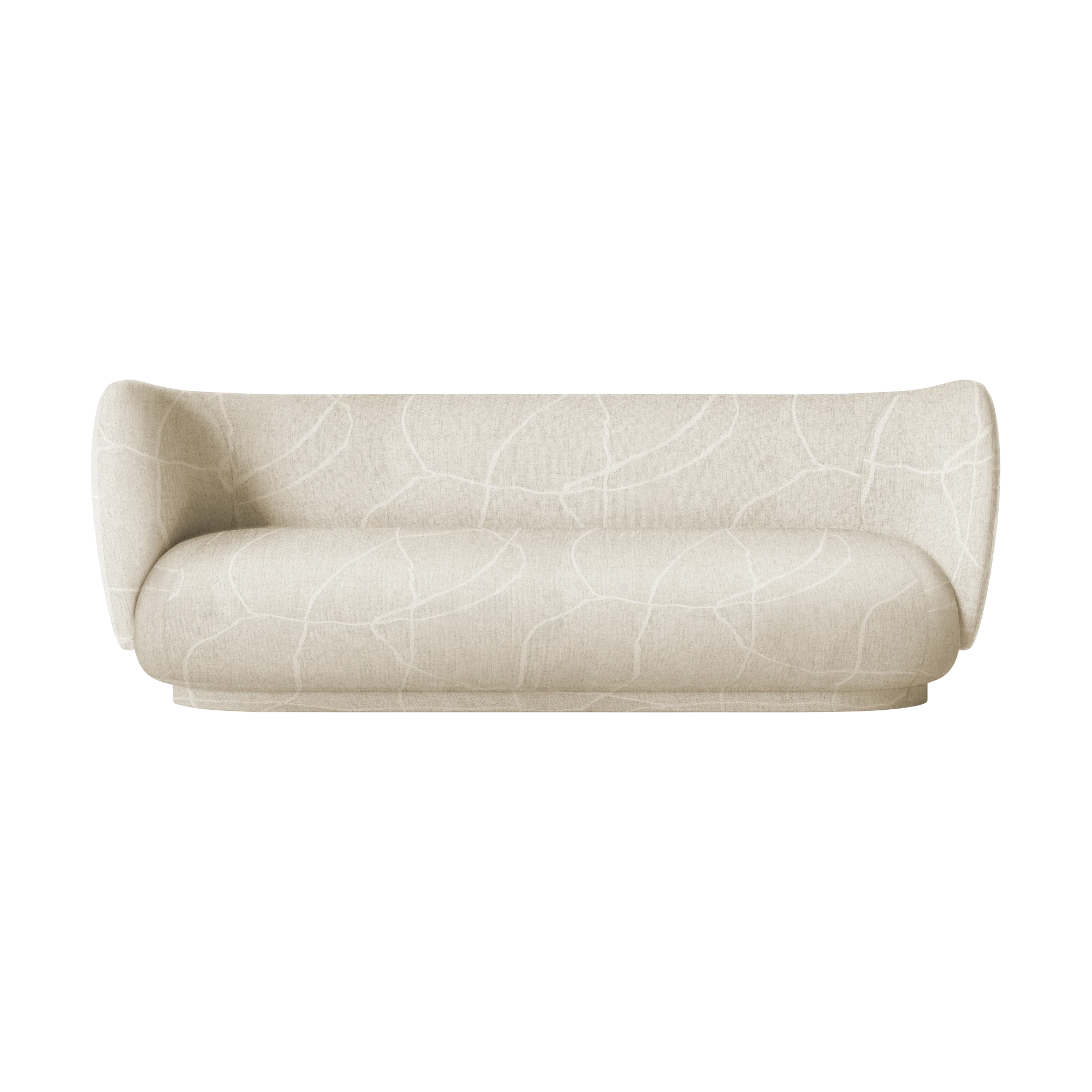 Ferm Living Rico 3-Seater Sofa | Various Fabrics - Lifestory