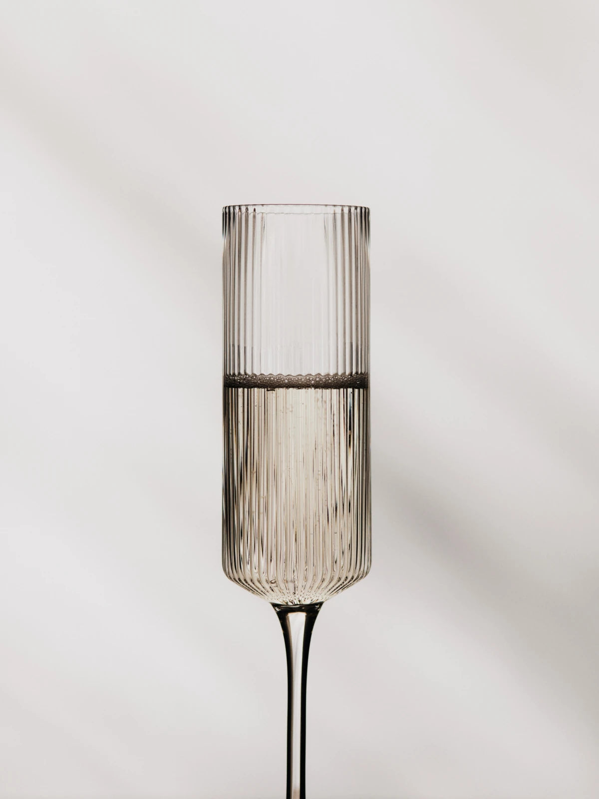 Ferm Living Set of 2 Ripple Champagne Flutes | Lifestory