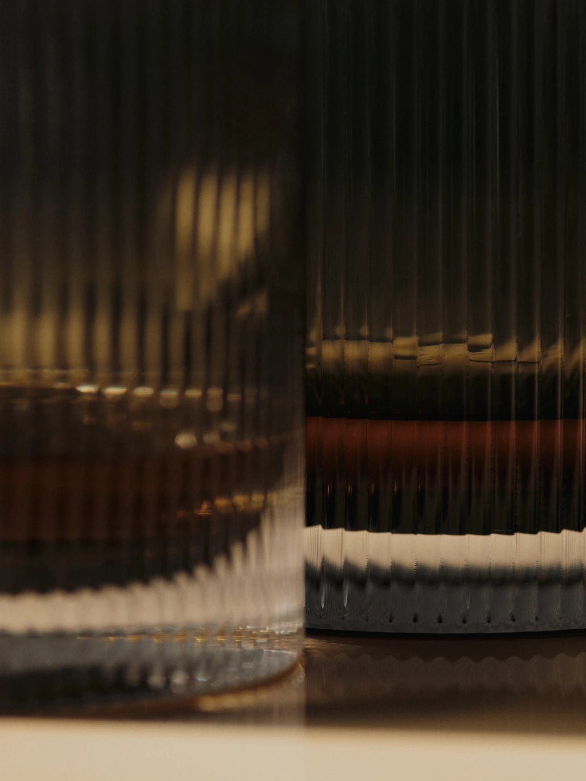 Ferm Living Set of 2 Ripple Tumbler Glasses | Lifestory
