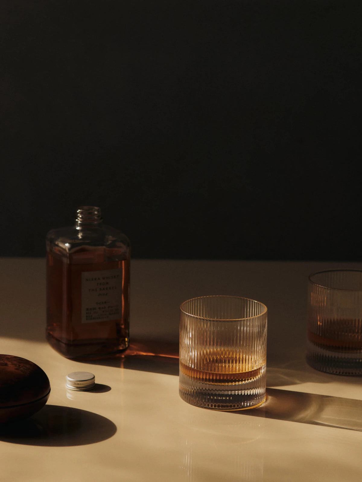 Ferm Living Set of 2 Ripple Tumbler Glasses | Lifestory