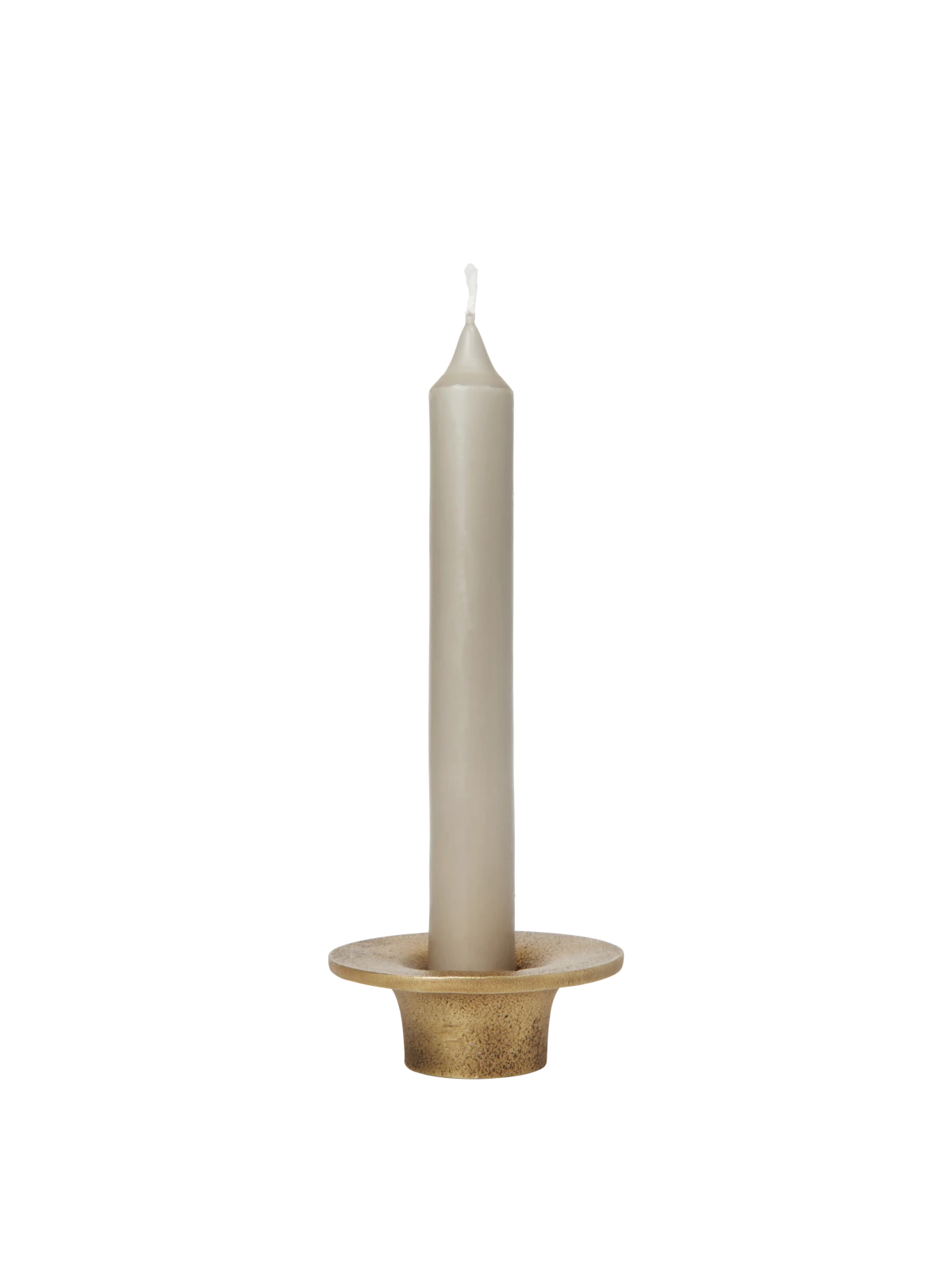 Ferm Living Soothe Candle Holder - Brass Finish | Lifestory