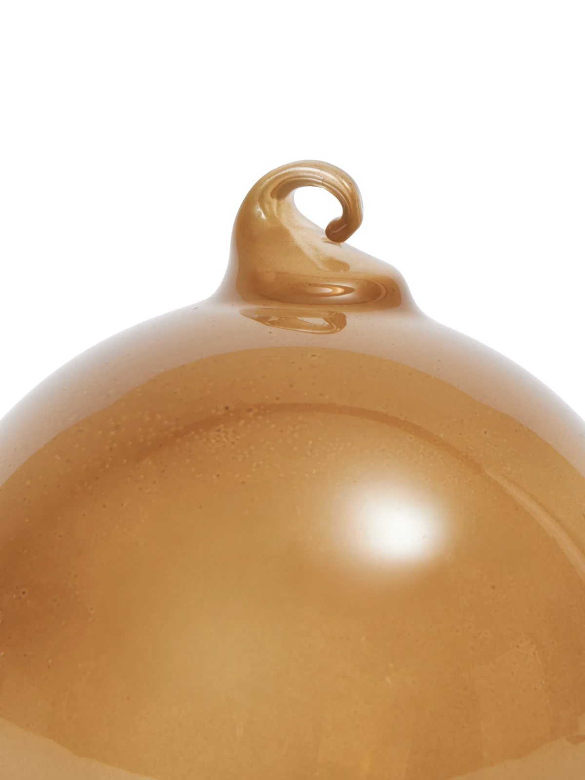 ferm Living Glass Baubles Set of 3 in Roseate Opaque Glass | Lifestory