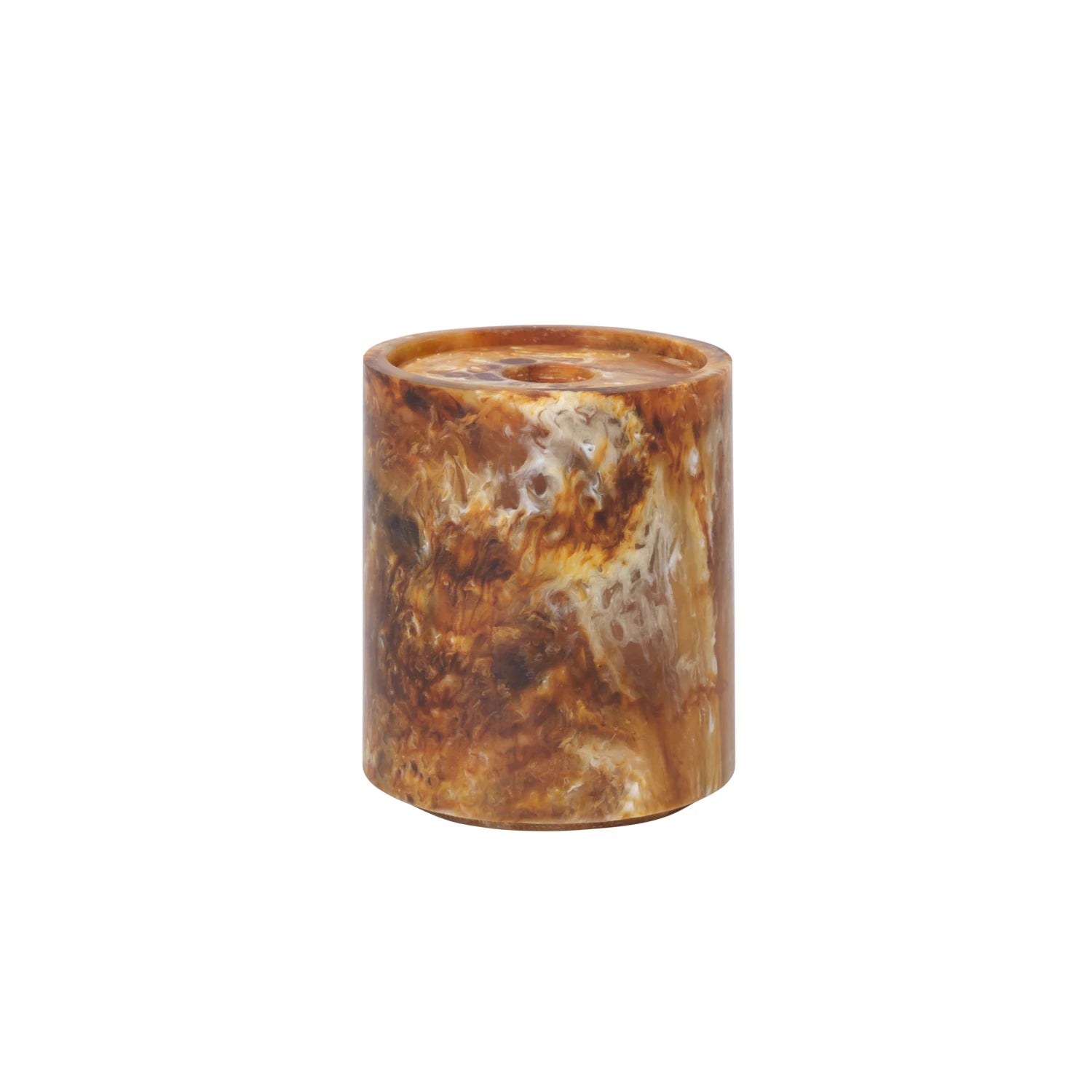 Ferm Living 'Mist' Container in Marbled Resin - Lifestory