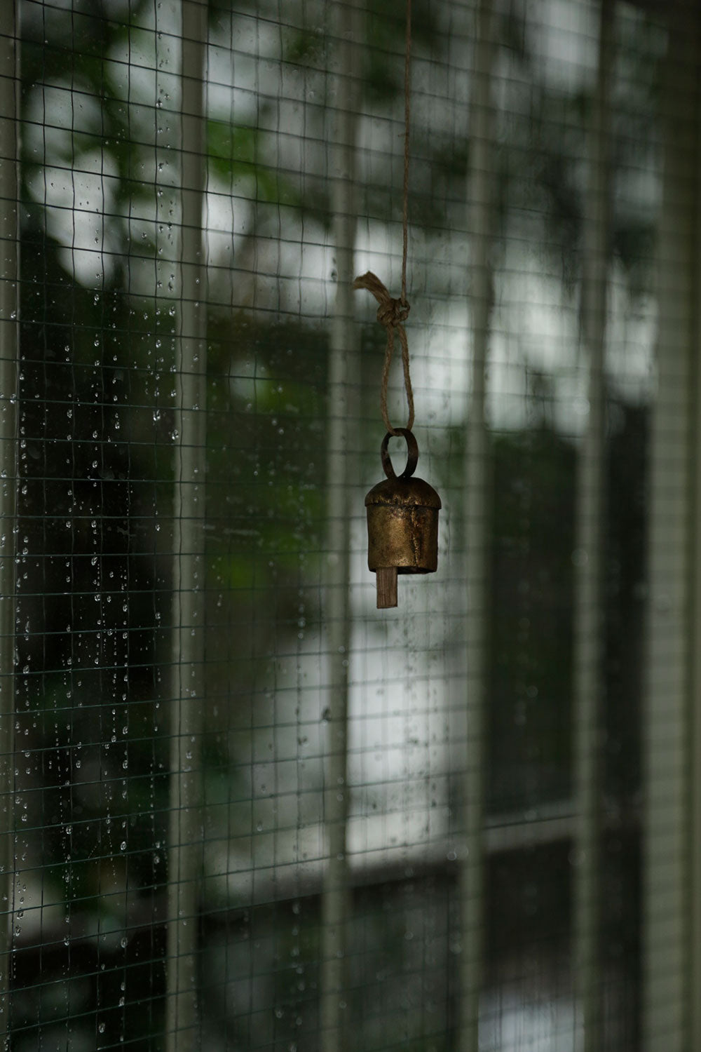 Fog Linen Work Rustic Brass Hanging Noah Bell