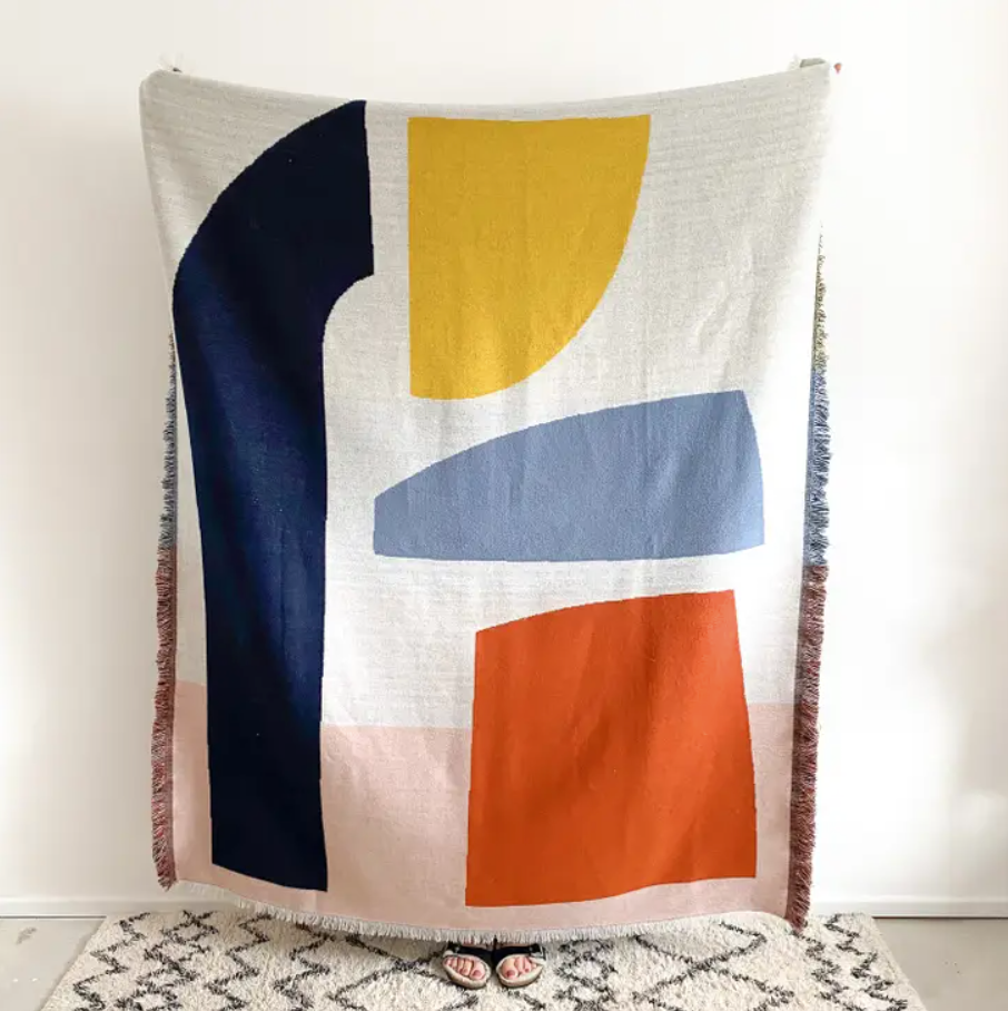 Merino Form Throw | Multi | by Sophie Home - Lifestory