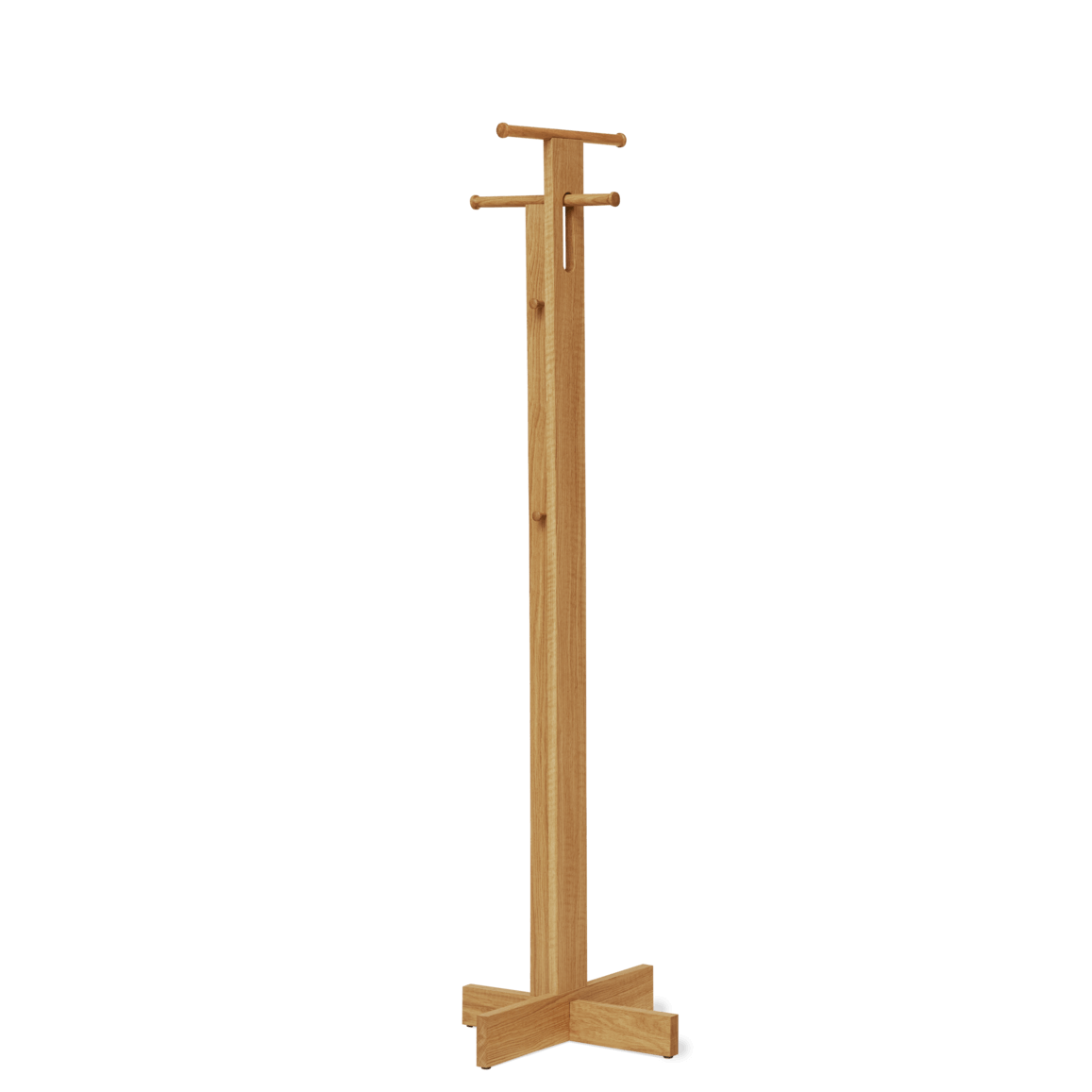 Foyer Coat Stand | Oiled Oak | by Form & Refine - Lifestory - Form & Refine