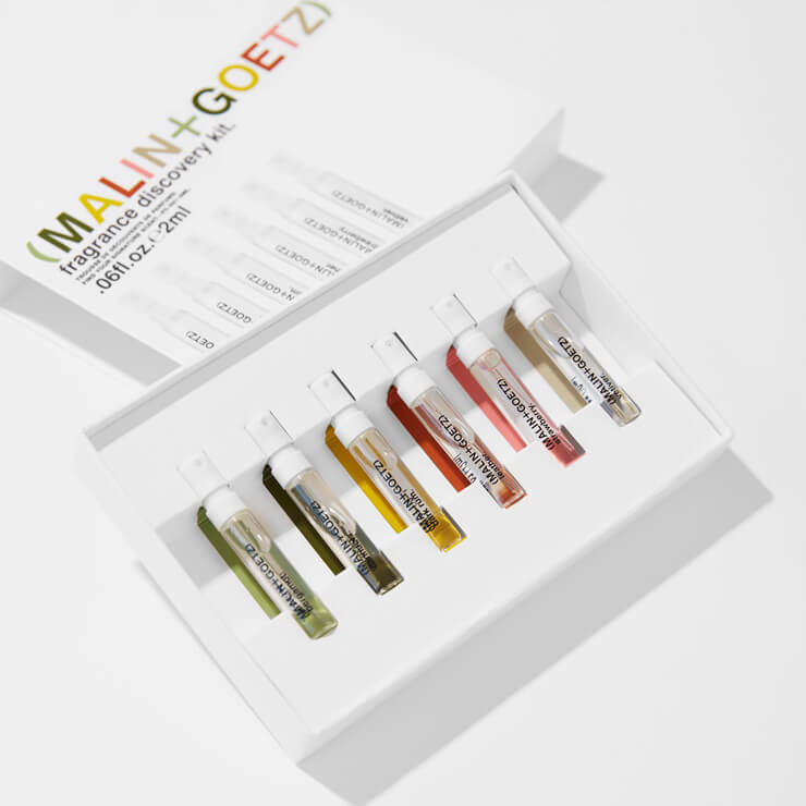 Fragrance Discovery Kit | 6 x 2ml Sprays | by Malin+Goetz - Lifestory