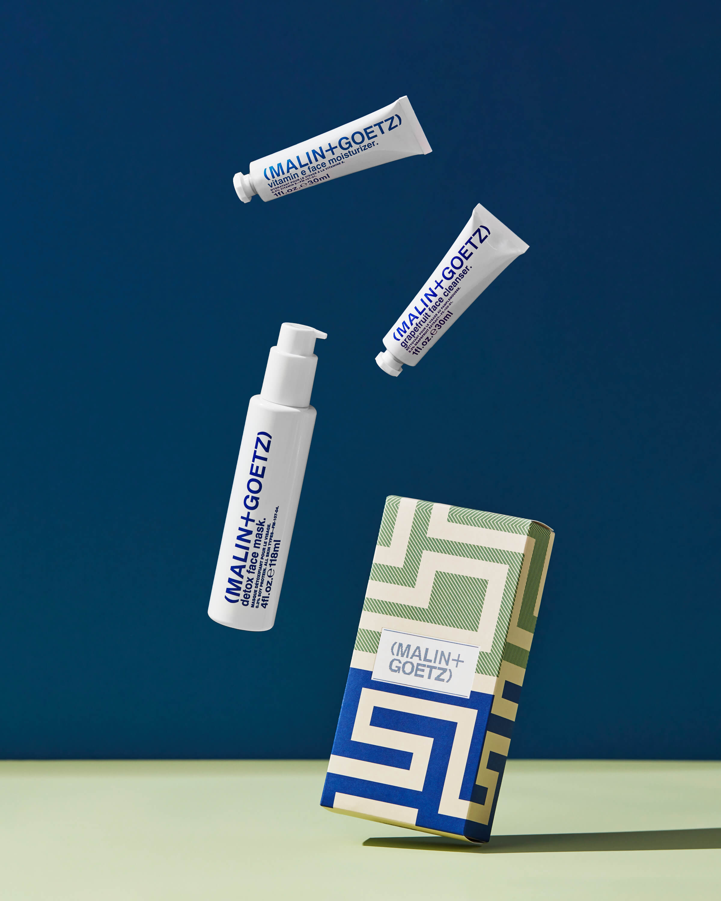 Fresh Faced Starter Set - Gift Set | 3 Face Treatment Products | by Malin+Goetz - Lifestory