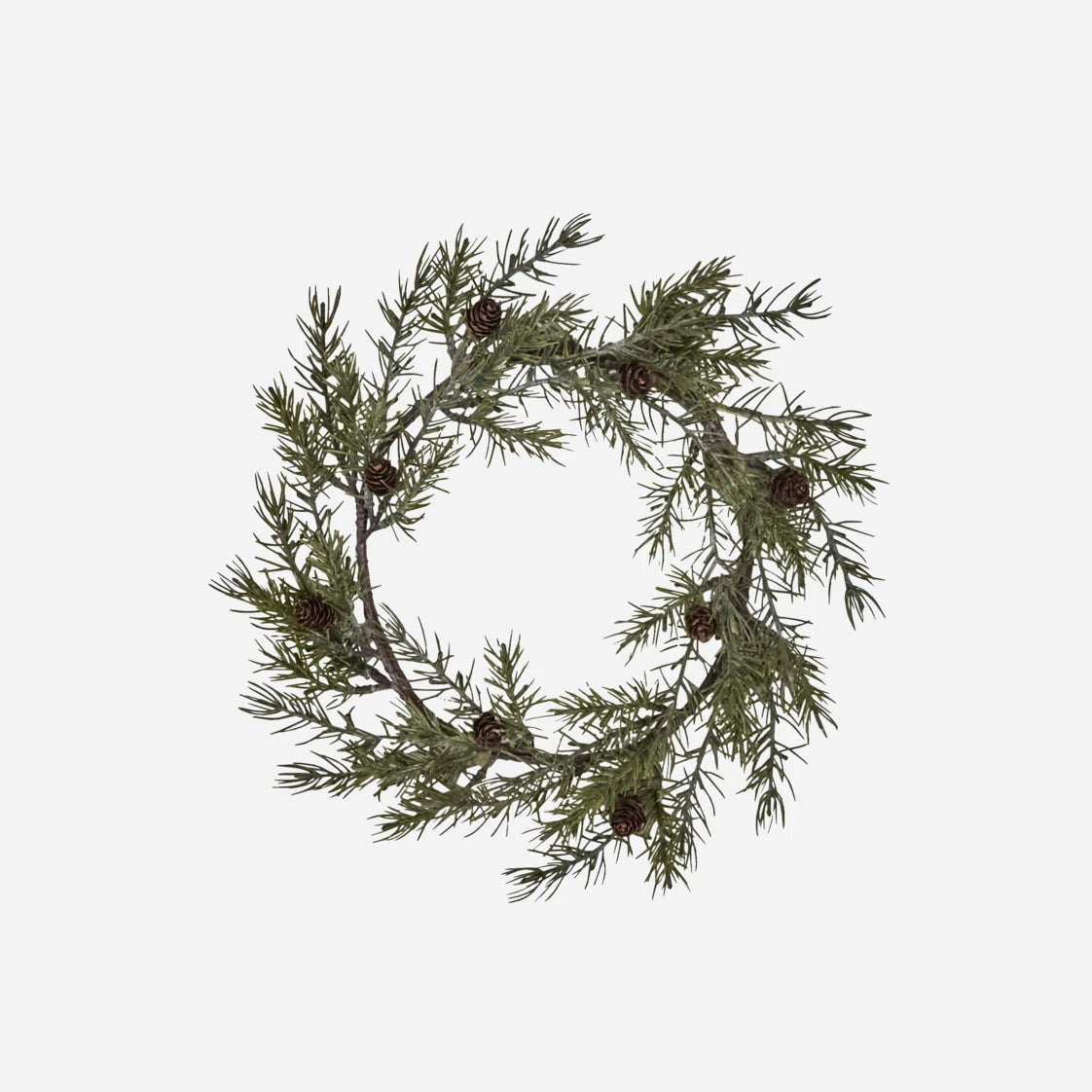 House Doctor 'Frost' Door Wreath - 35cm against a white background 