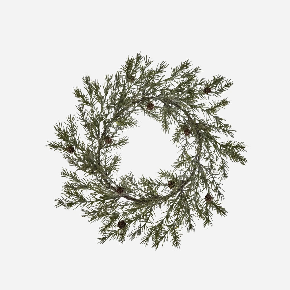 House Doctor 'Frost' Door Wreath - 45cm product image with white background