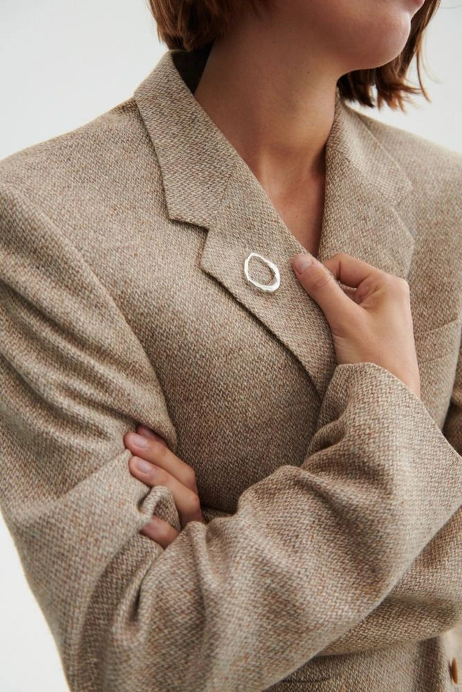 Gaia Broche in silver by Pernille Corydon | Lifestory 