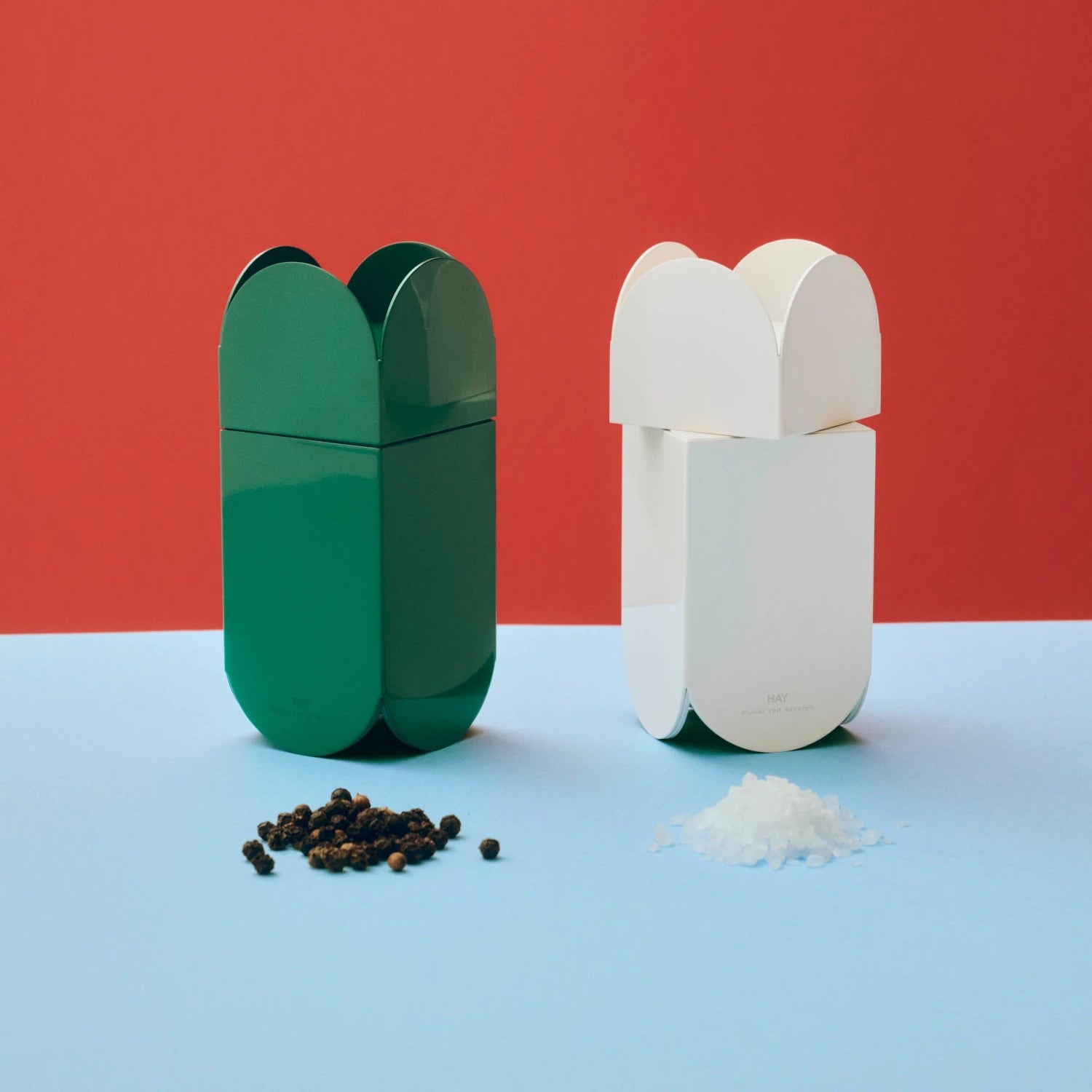 HAY Arcs Salt & Pepper Grinder Small in Various Colours - Lifestory