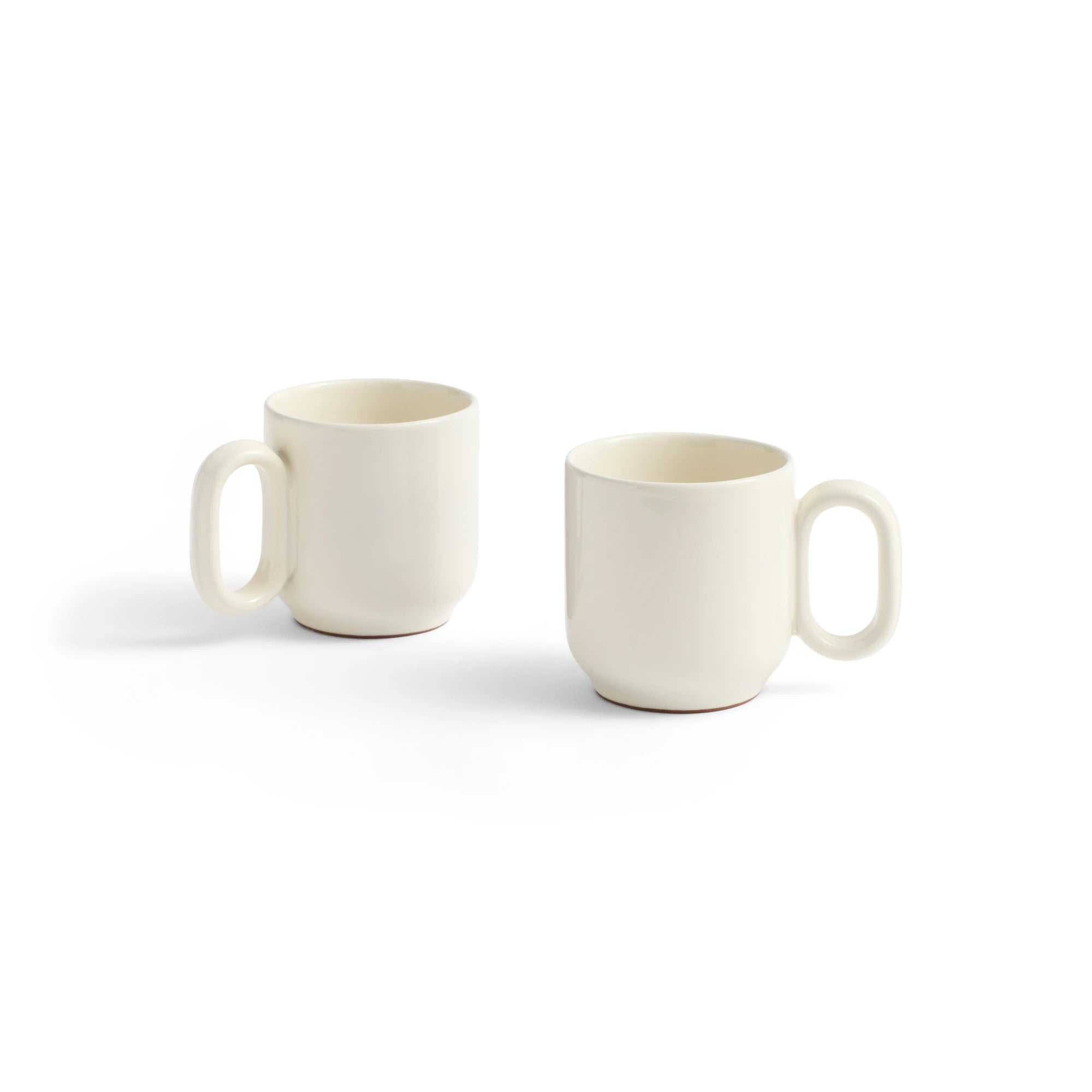 HAY Barro Cup Set of 2 in Glazed Terracotta - Lifestory