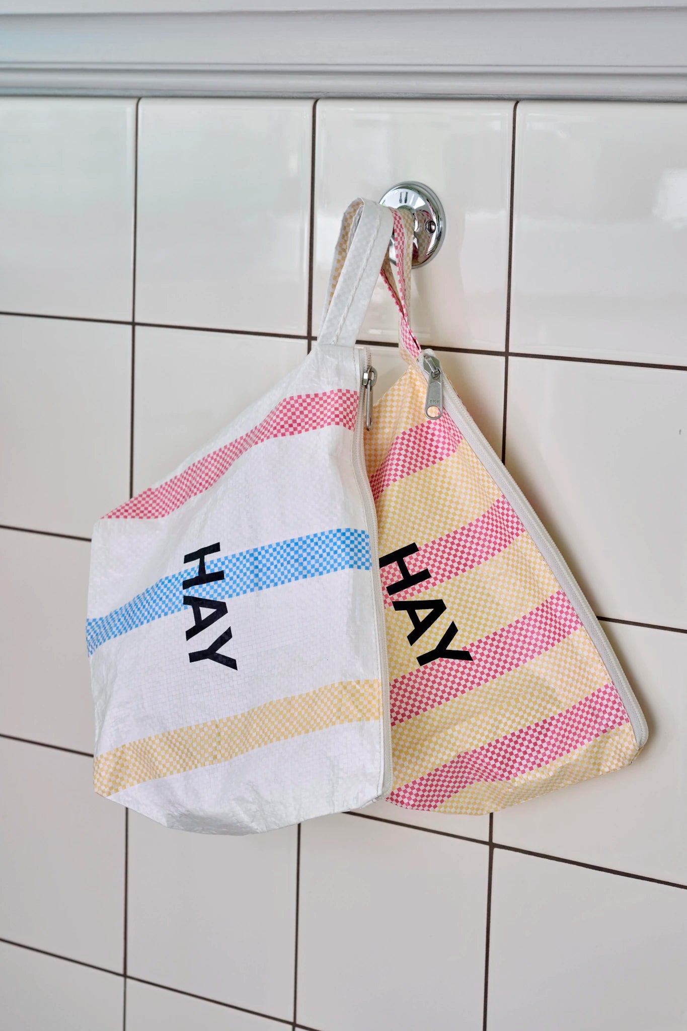Candy Stripe Small Wash Bag | Multi | by HAY - Lifestory