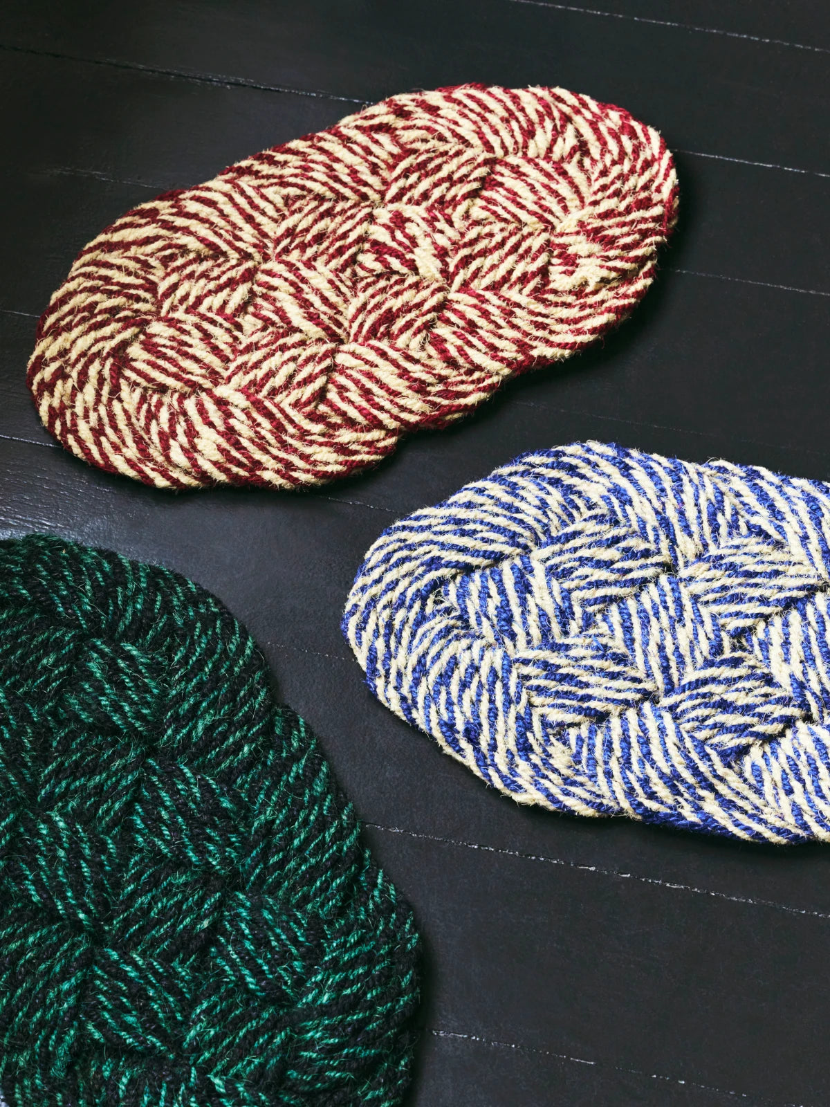 HAY Coco Door Mat in Swirl Finish - Lifestory