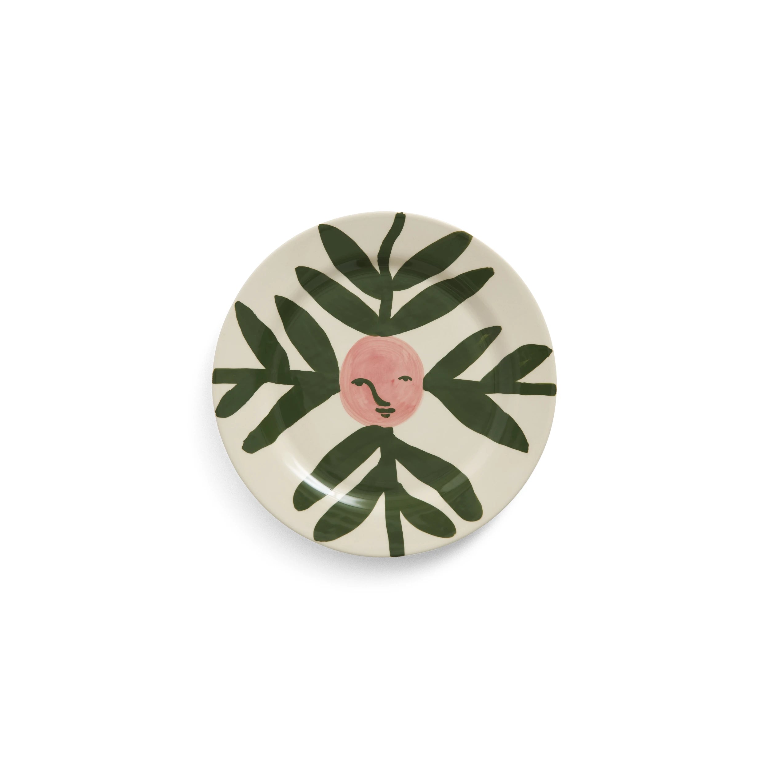 HAY x Emma Kohlmann - La Pittura Ø24 Plate in Blush Face Vine