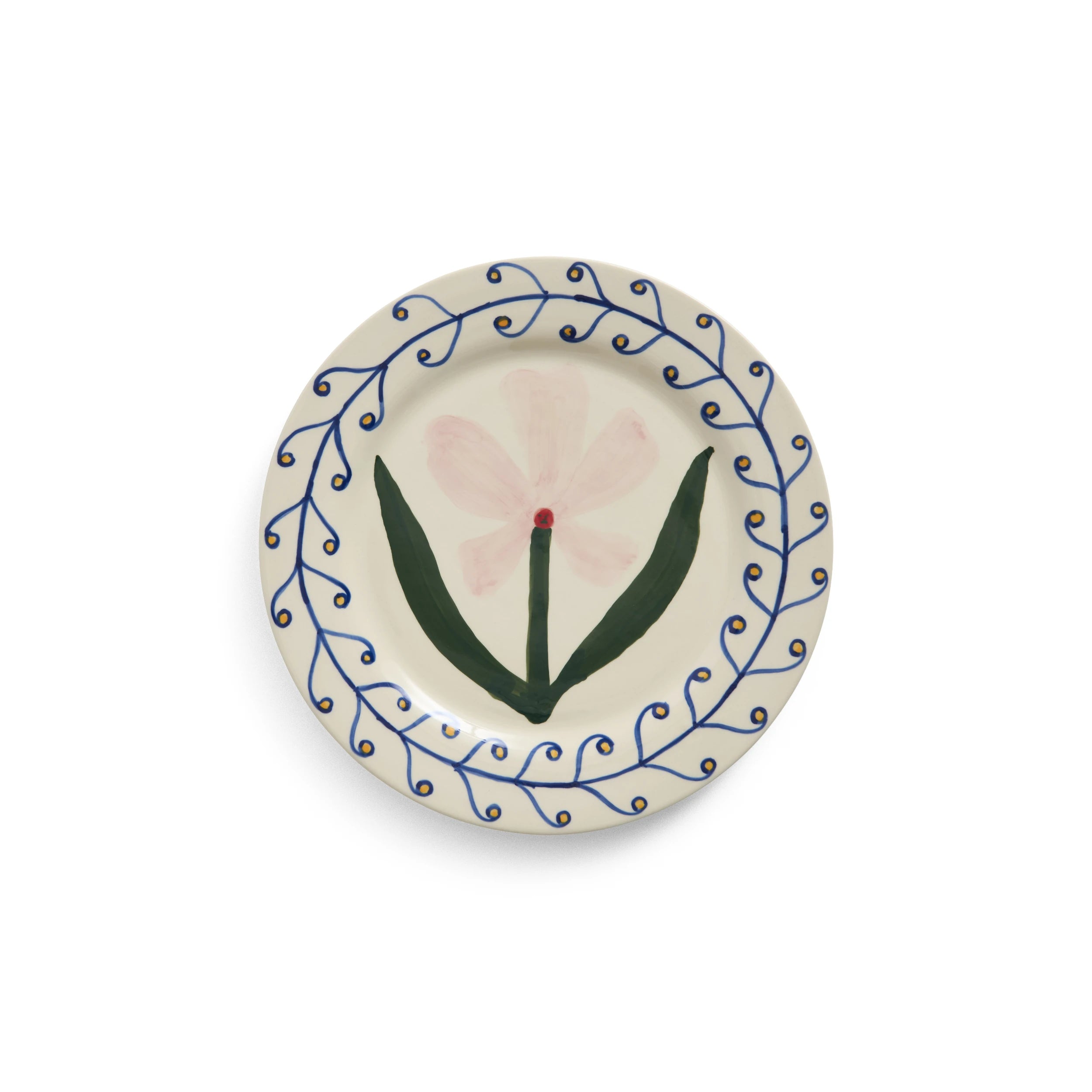 HAY x Emma Kohlmann - La Pittura Ø28.5cm Plate in Antiquity design