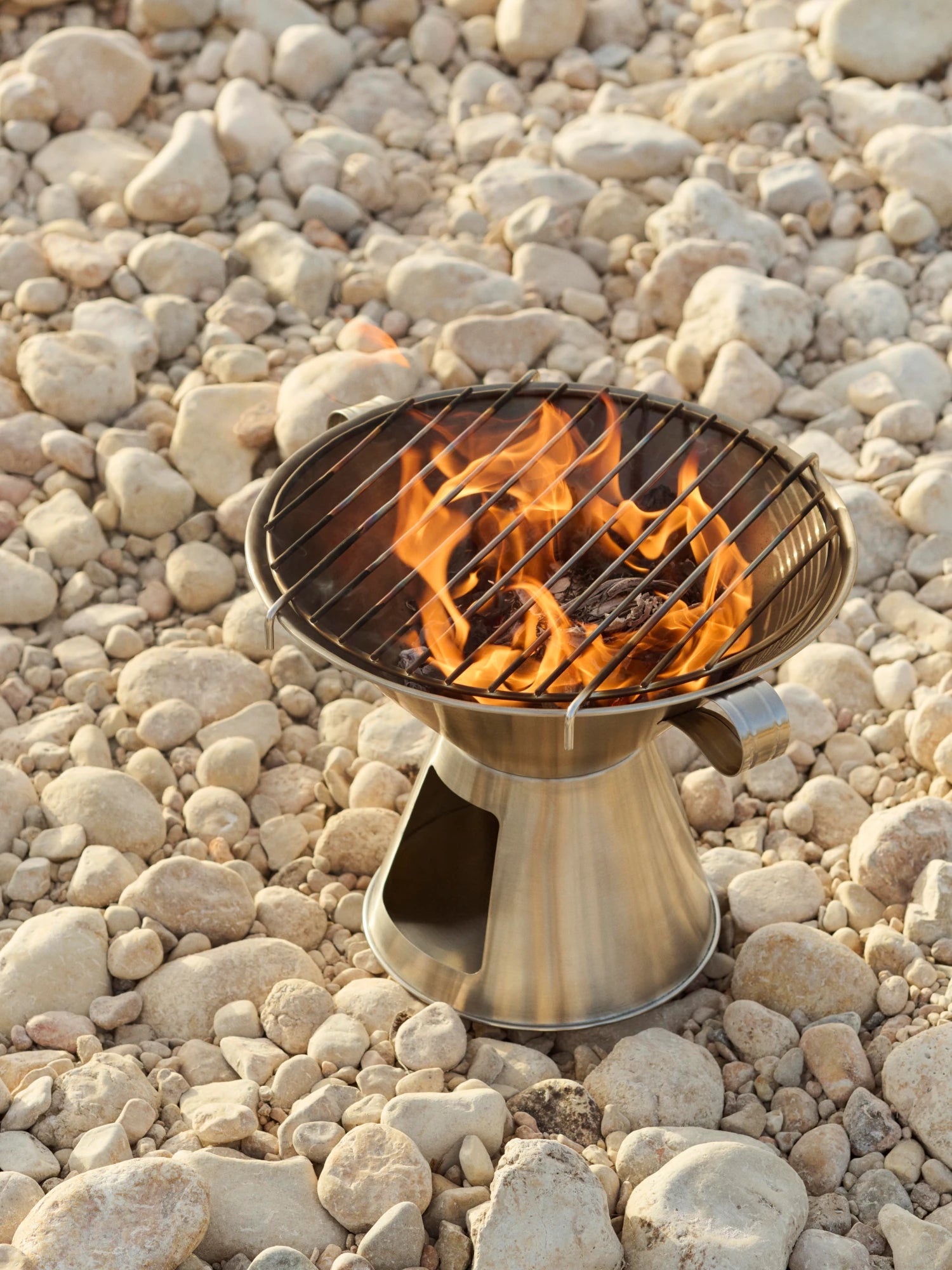 HAY Outdoor Market BBQ in Stainless Steel - Lifestory