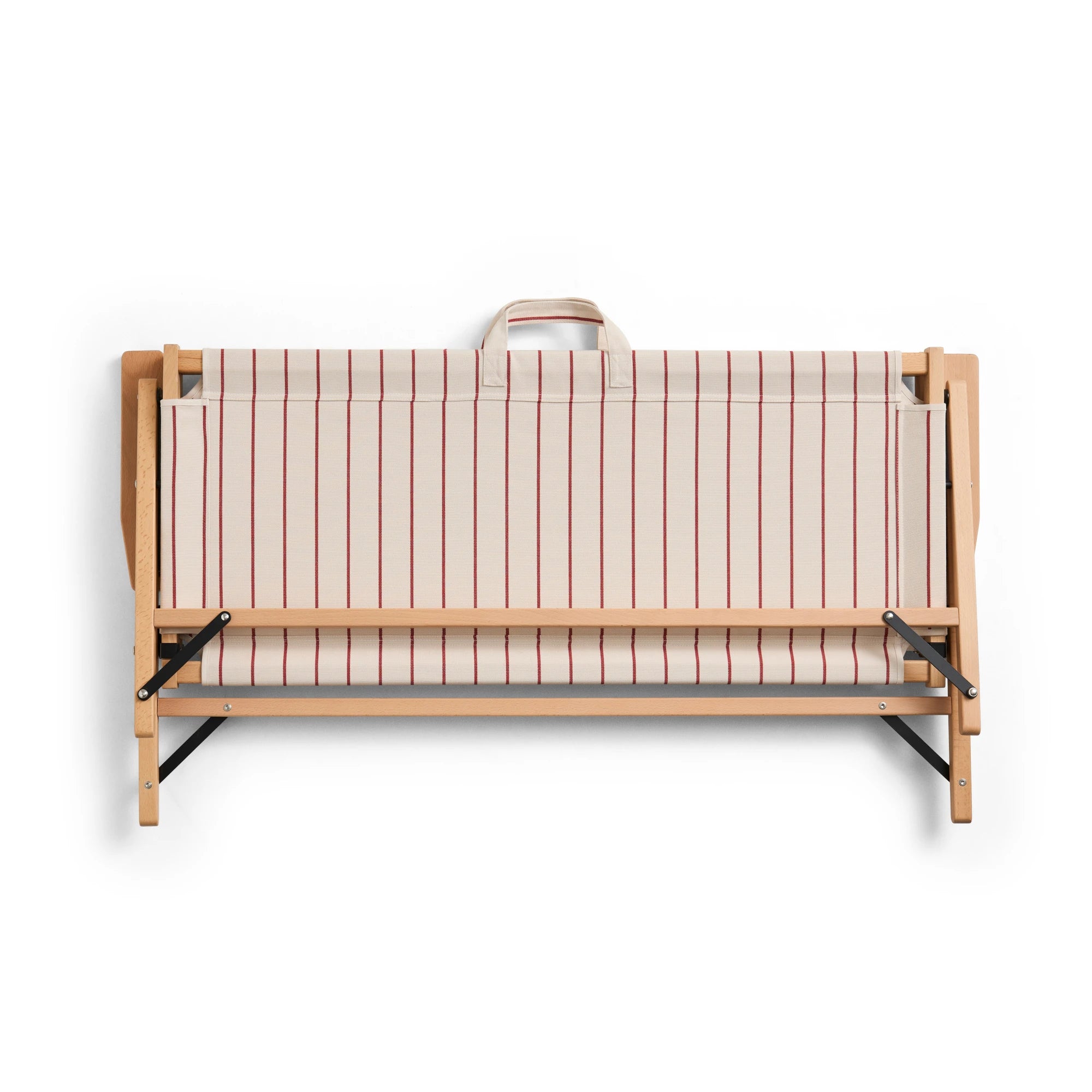 HAY Outdoor Market Folding Sofa in Beech & Recycled Poly - Lifestory