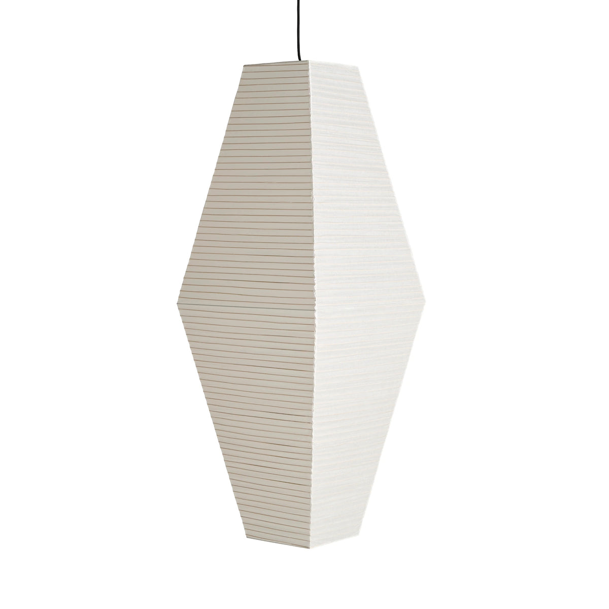 HAY Paper Shade Prism Pendant, Classic White | Lifestory