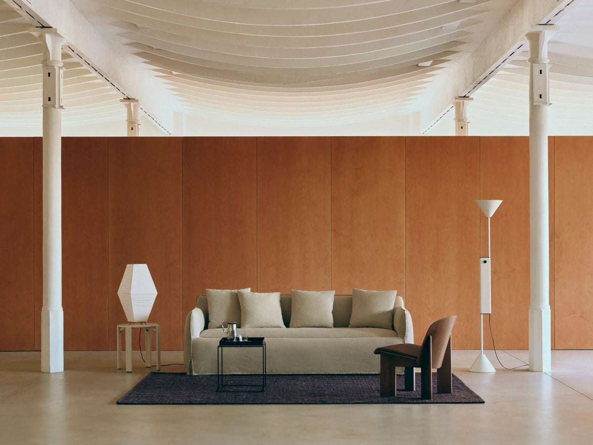 HAY Paper Shade Prism for the floor or table, Classic White