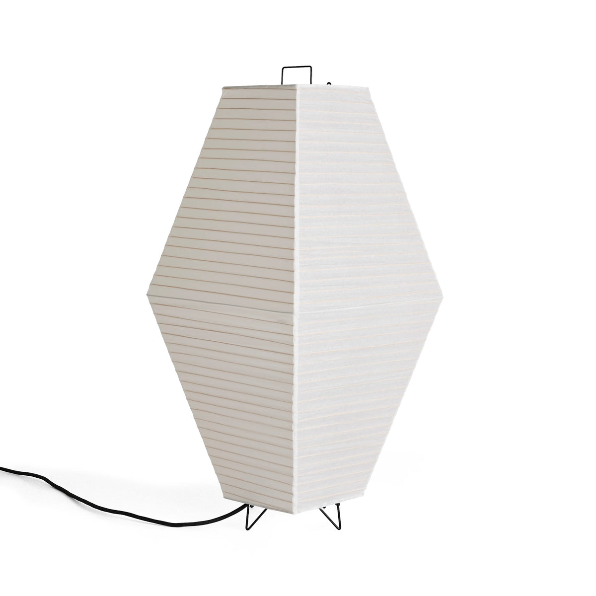 HAY Paper Shade Prism for the floor or table, Classic White