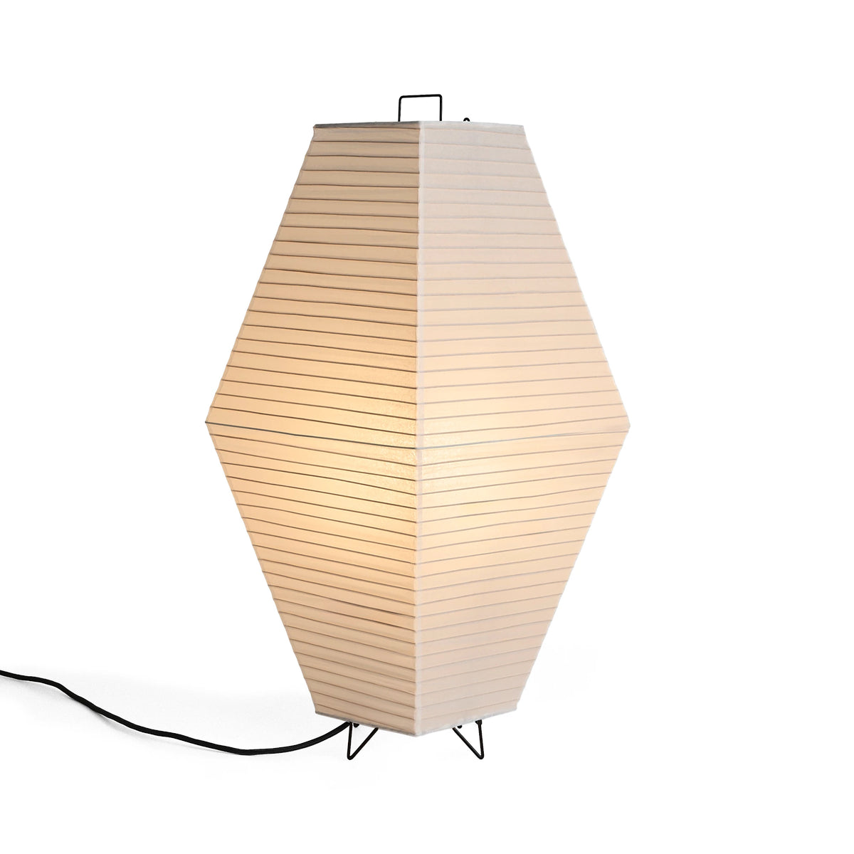 HAY Paper Shade Prism for the floor or table, Classic White