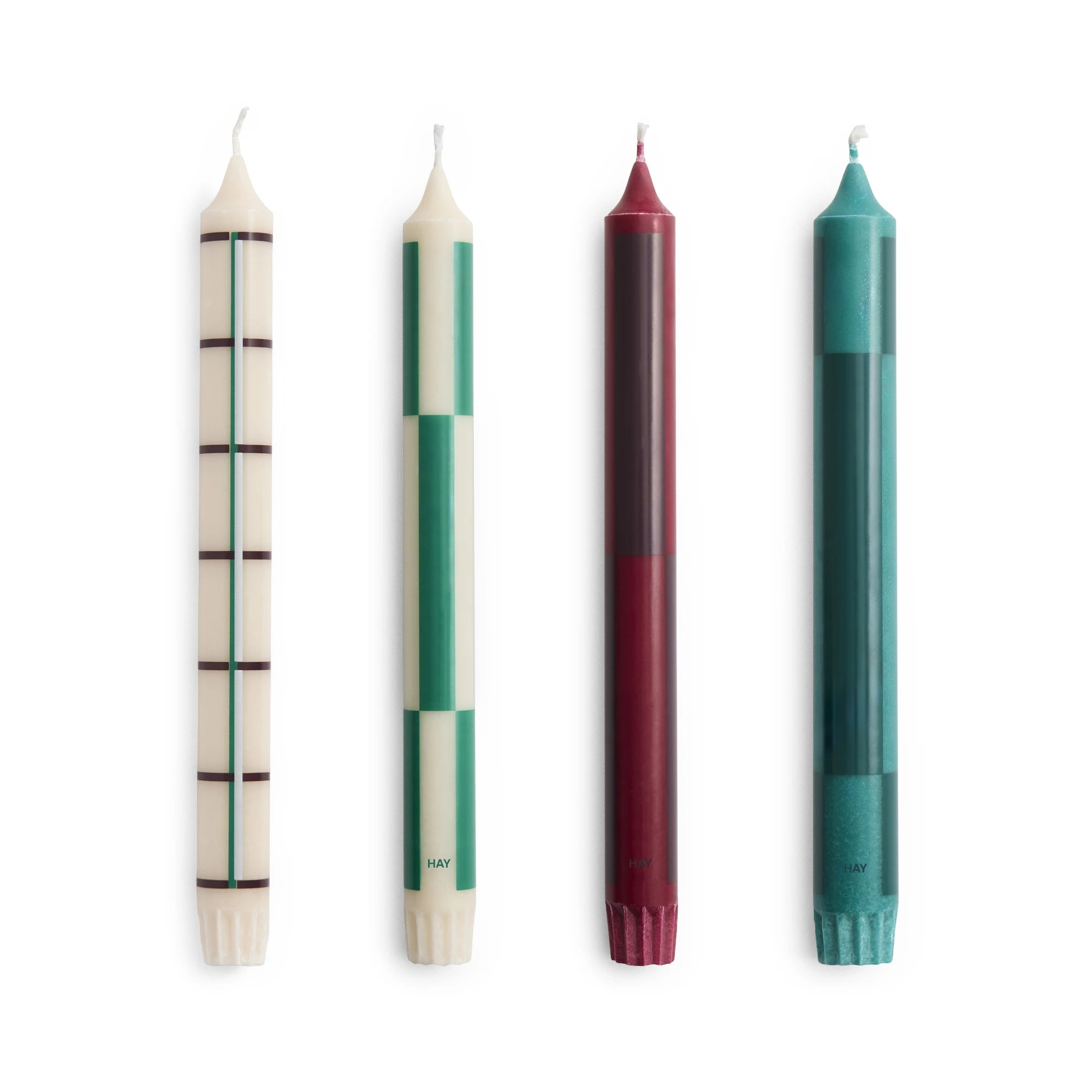 HAY Set of 4 Pattern Candles