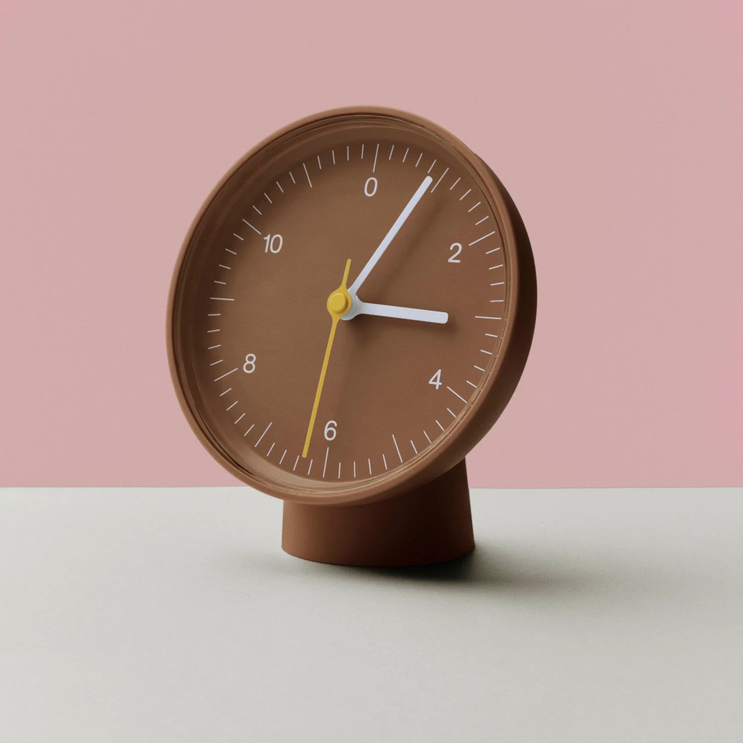 HAY Table or Wall Clock (Recycled Plastic) in Various Colours - Lifestory