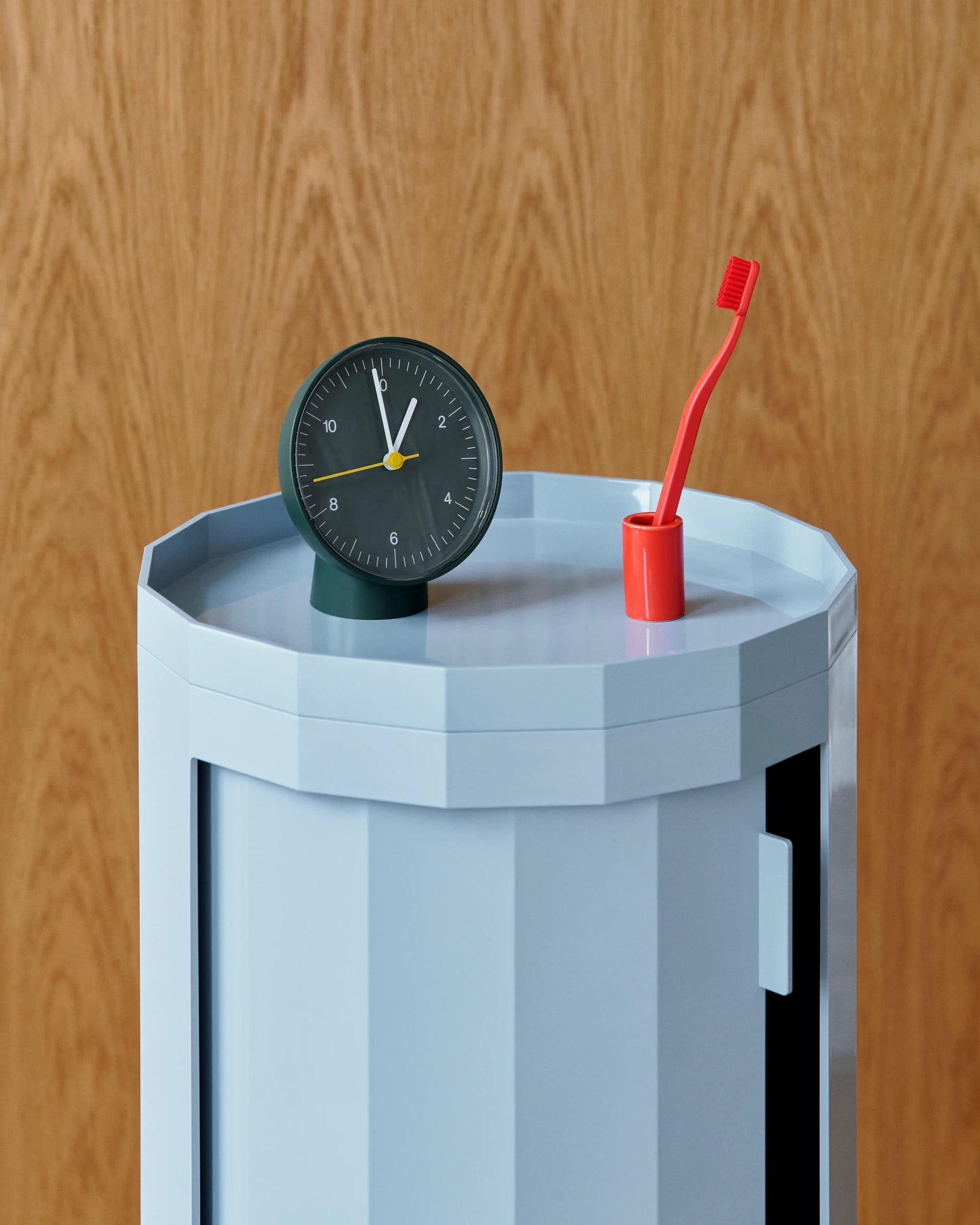 HAY Table or Wall Clock (Recycled Plastic) in Various Colours - Lifestory