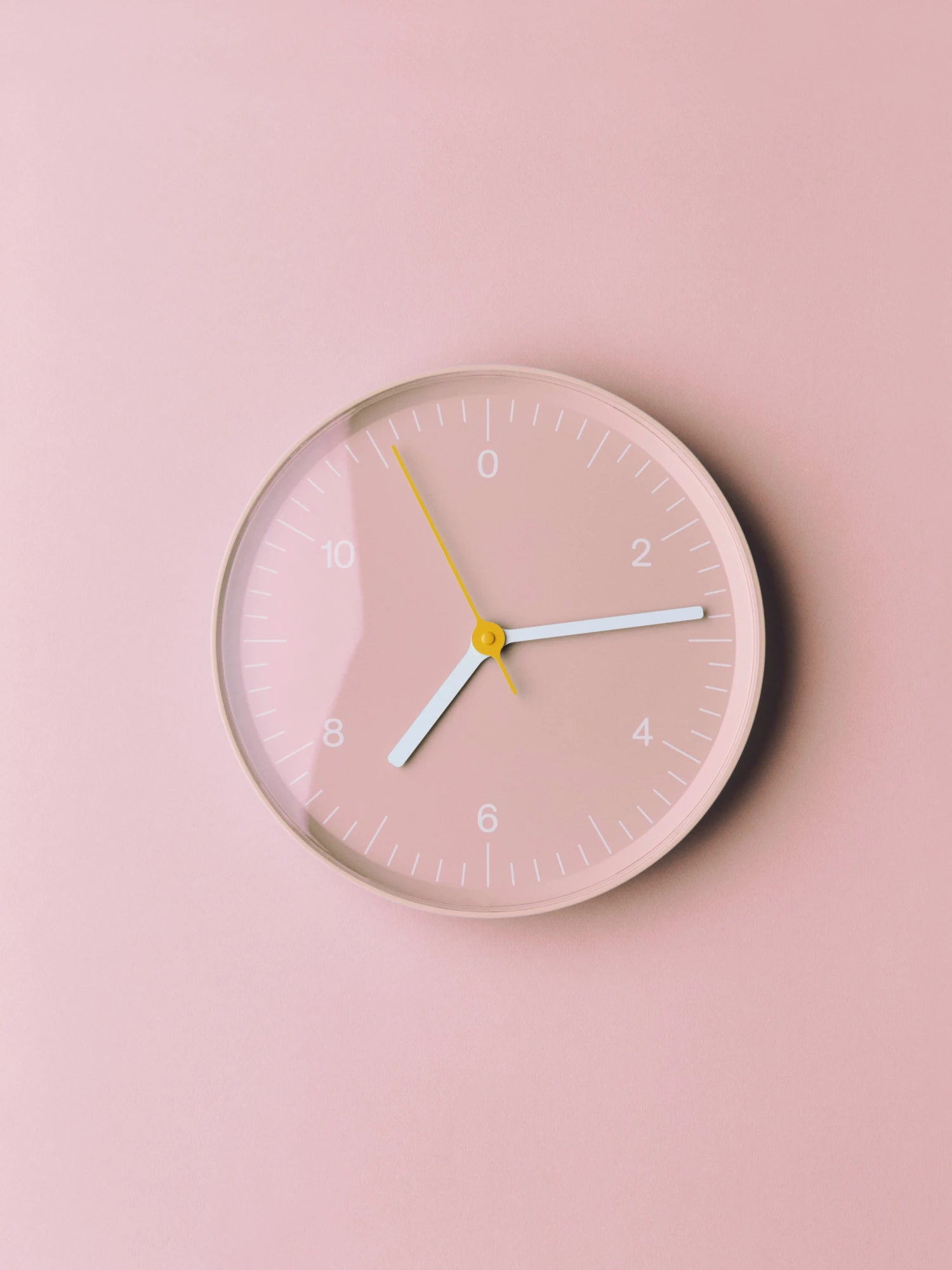 HAY Wall Clock (Recycled Plastic) in Various Colours - Lifestory
