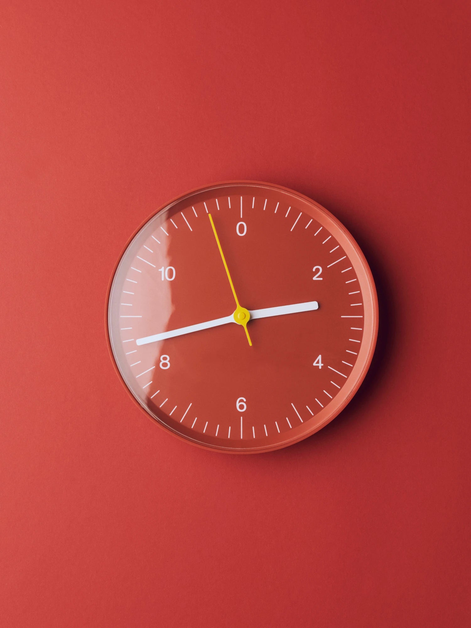 HAY Wall Clock (Recycled Plastic) in Various Colours - Lifestory
