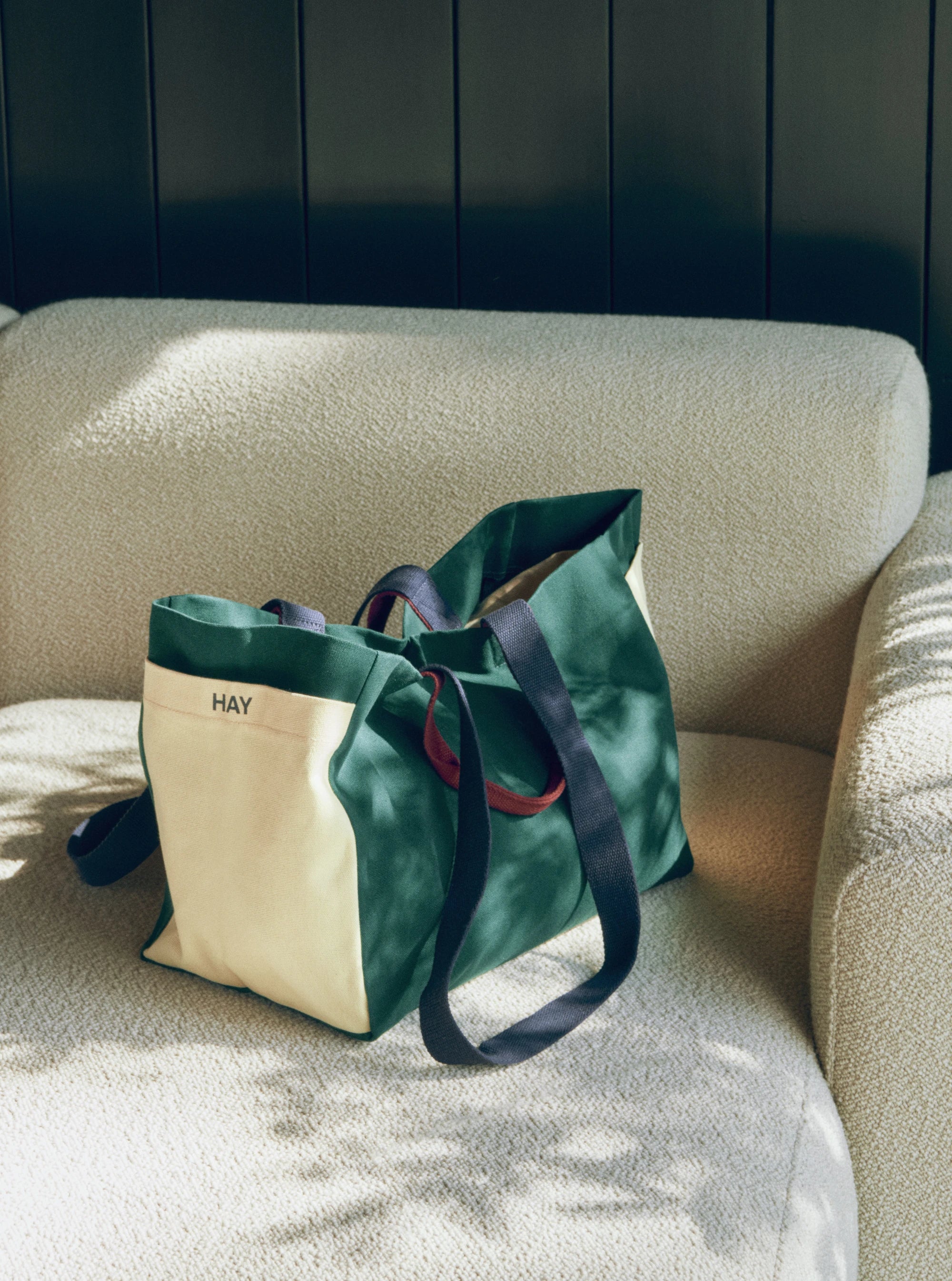 HAY Organic Cotton Medium Weekend Bag with Popper - Lifestory