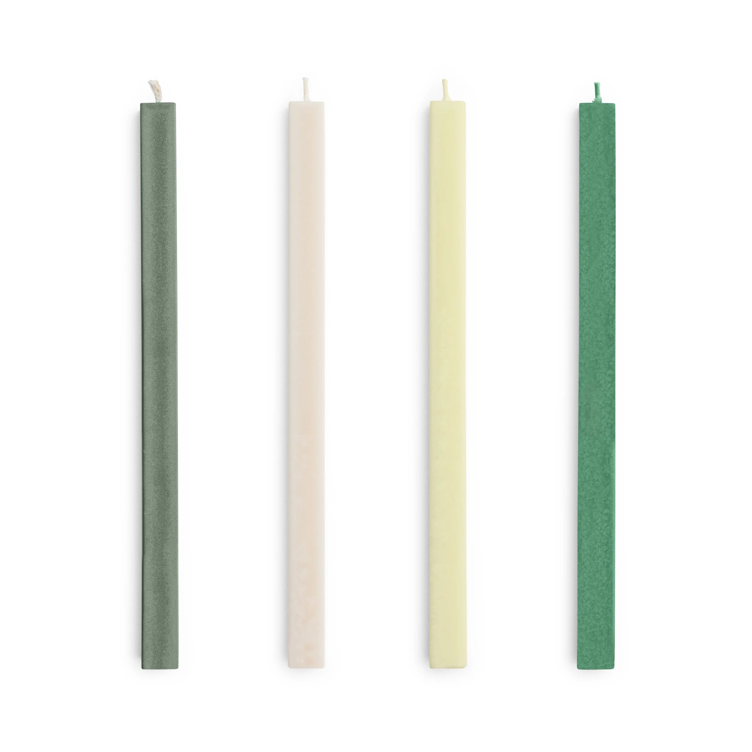 HAY Set of 4 Square Candles