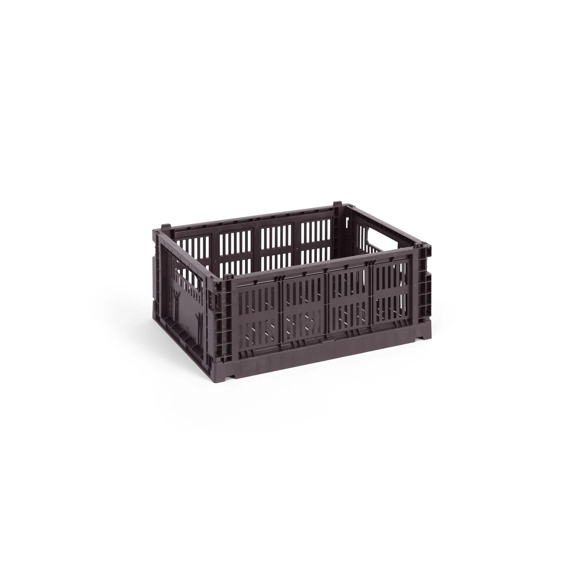 HAY Medium Colour Crate - Collapsible | 100% Recycled Plastic - Lifestory