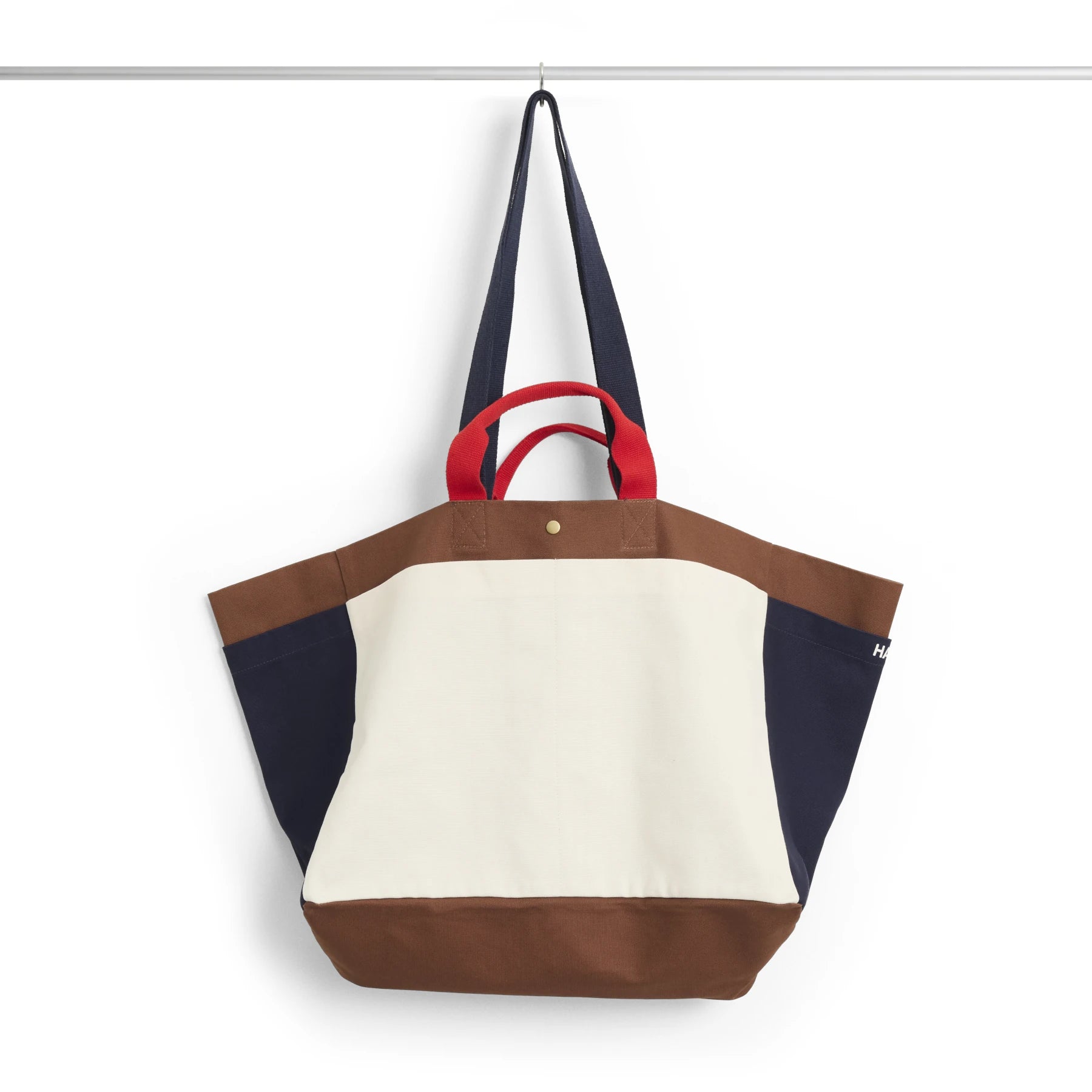HAY Organic Cotton Medium Weekend Bag with Popper - Lifestory